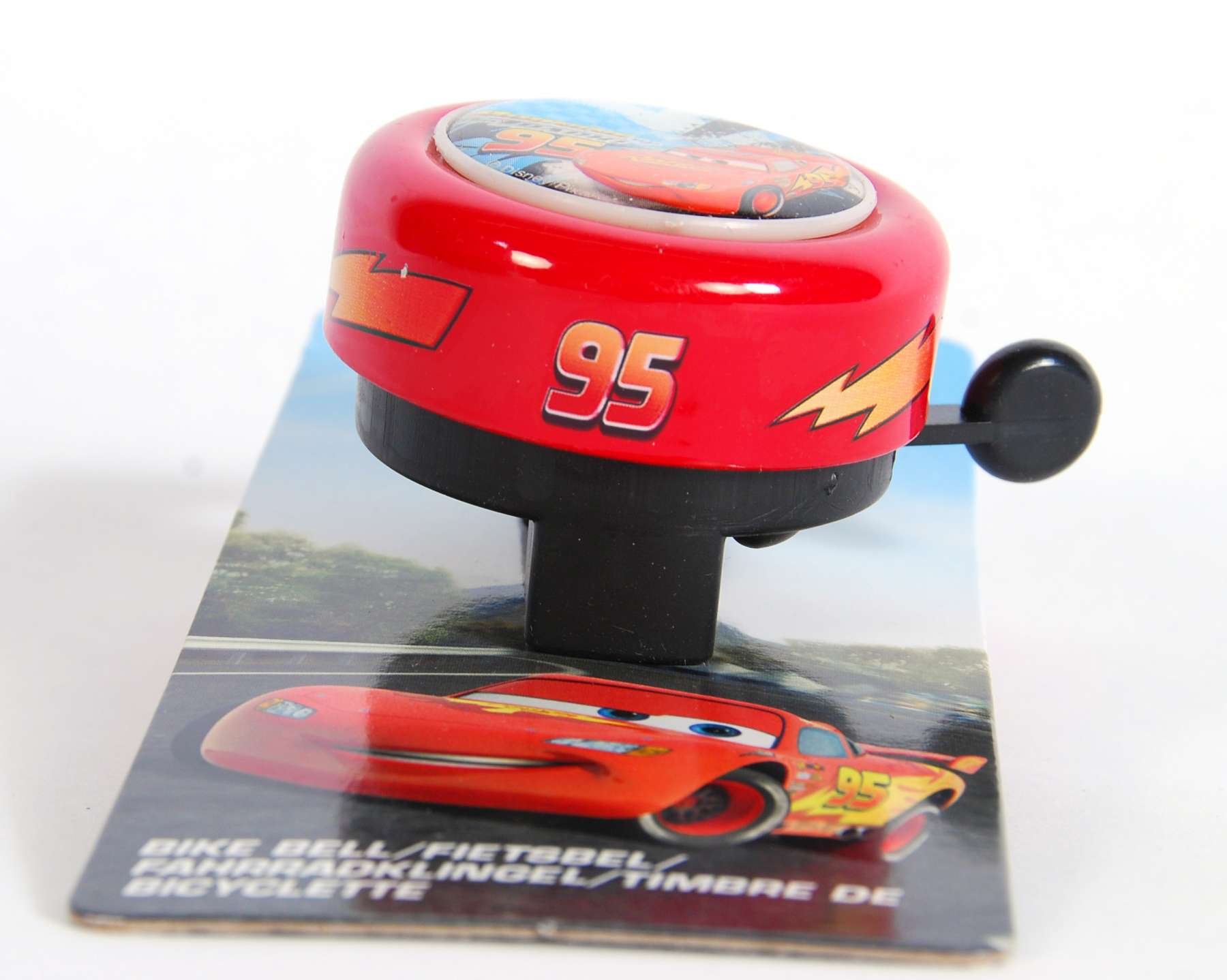 Disney Cars Fietsbel - Jongens - Rood 3 Disney Cars Fietsbel - Jongens - Rood - Afbeelding 3