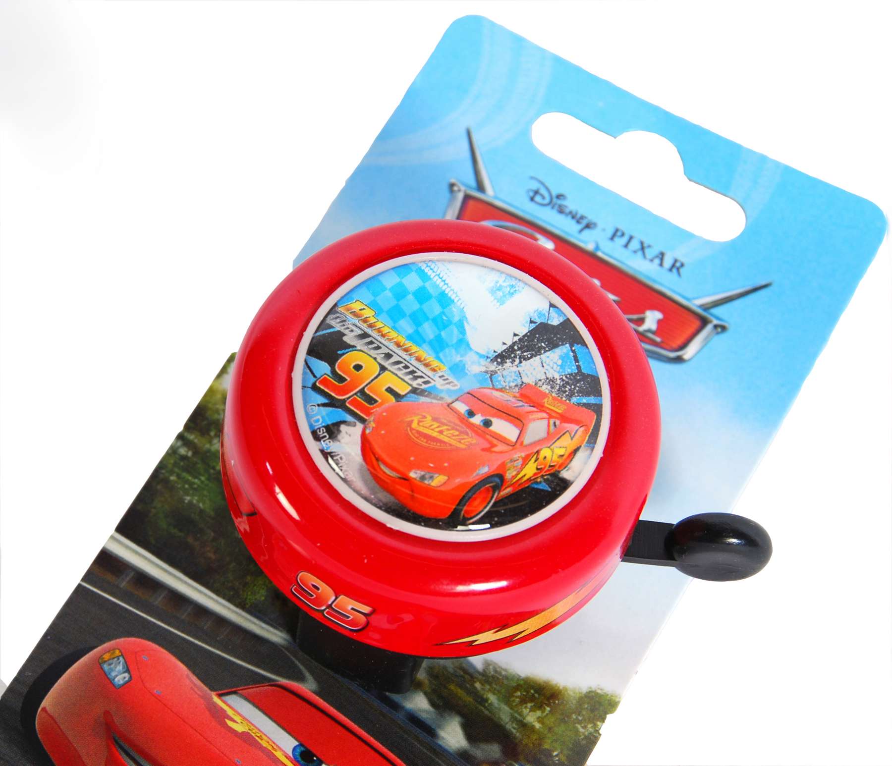 Disney Cars Fietsbel - Jongens - Rood 2 Disney Cars Fietsbel - Jongens - Rood - Afbeelding 2