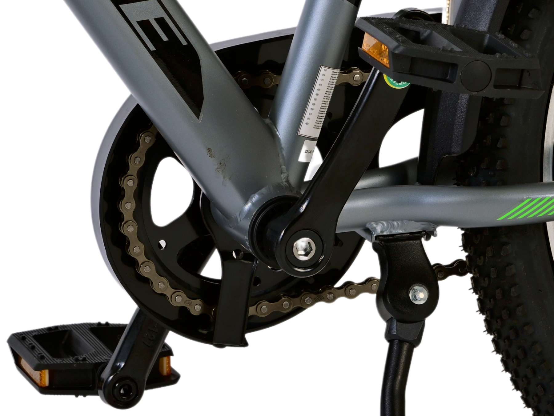 Volare Cross Kinderfiets - Jongens - 20 inch - donker Grijs 10 Volare Cross Kinderfiets - Jongens - 20 inch - donker Grijs - Afbeelding 10