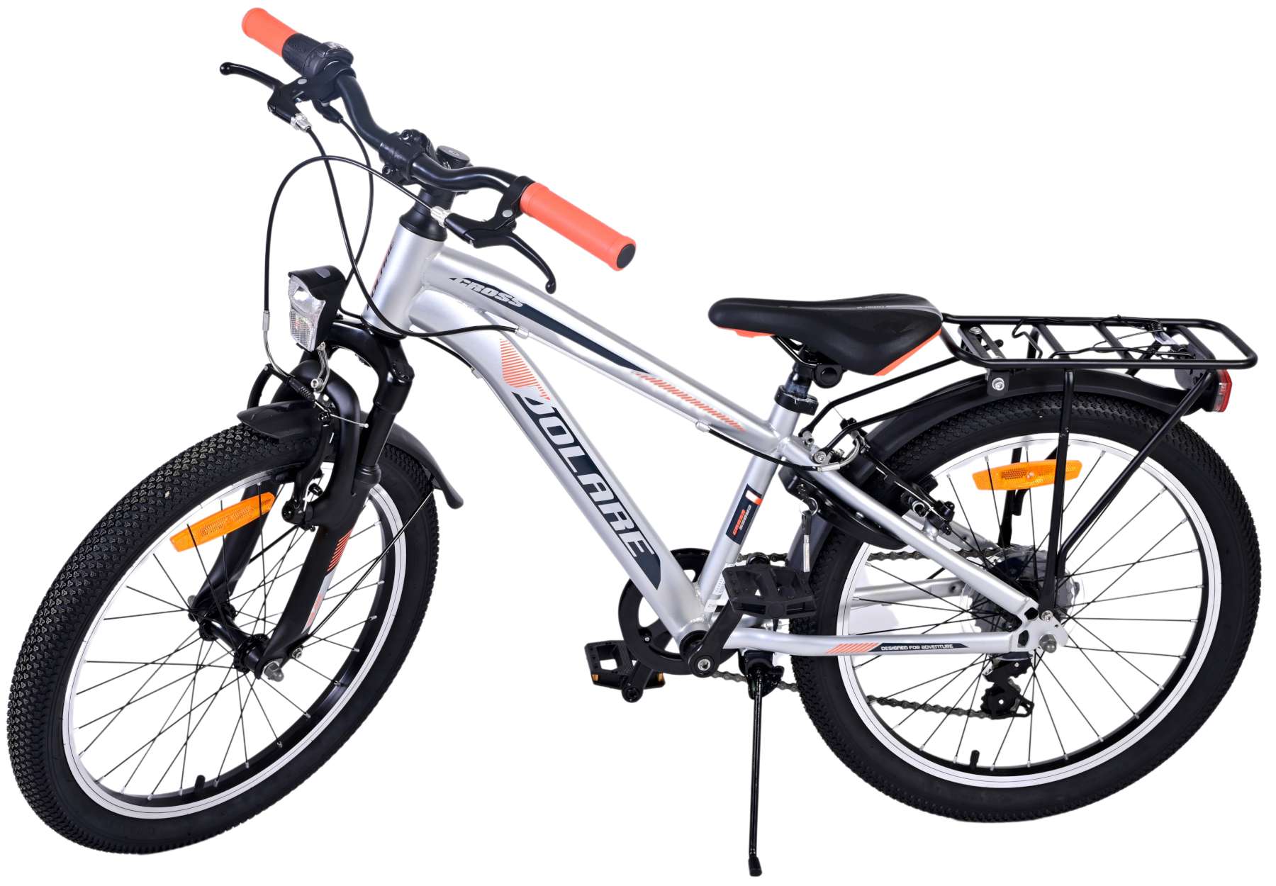 Volare Cross Kinderfiets - Jongens - 20 inch - Zilver - 6 versnellingen 14 Volare Cross Kinderfiets - Jongens - 20 inch - Zilver - 6 versnellingen - Afbeelding 14