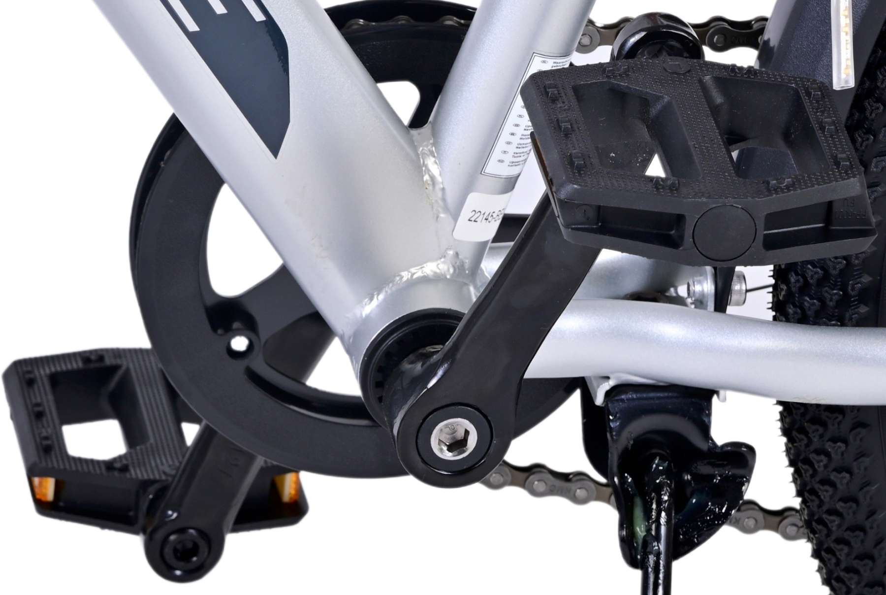 Volare Cross Kinderfiets - Jongens - 20 inch - Zilver - 6 versnellingen 15 Volare Cross Kinderfiets - Jongens - 20 inch - Zilver - 6 versnellingen - Afbeelding 15