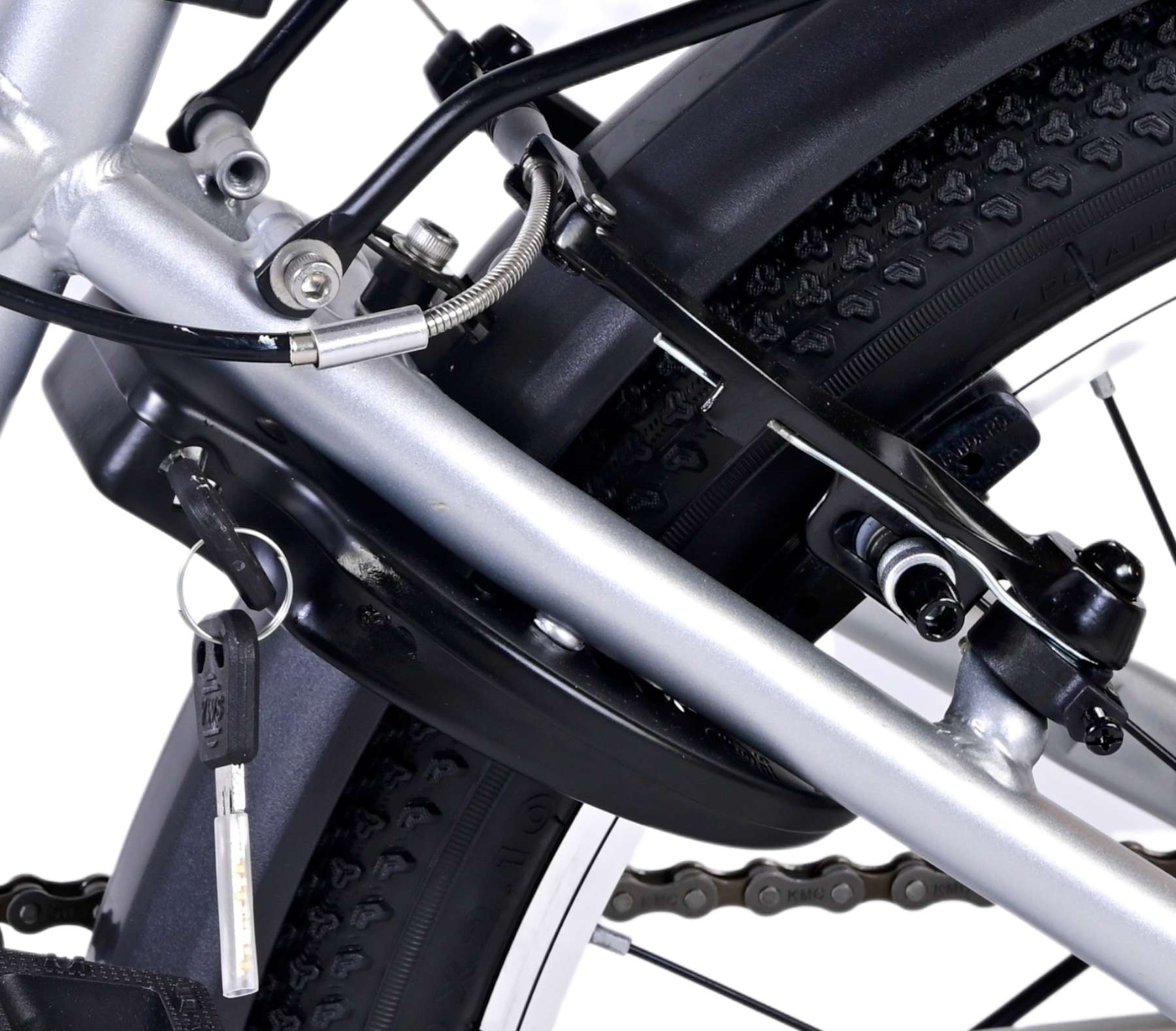 Volare Cross Kinderfiets - Jongens - 20 inch - Zilver - 6 versnellingen 16 Volare Cross Kinderfiets - Jongens - 20 inch - Zilver - 6 versnellingen - Afbeelding 16