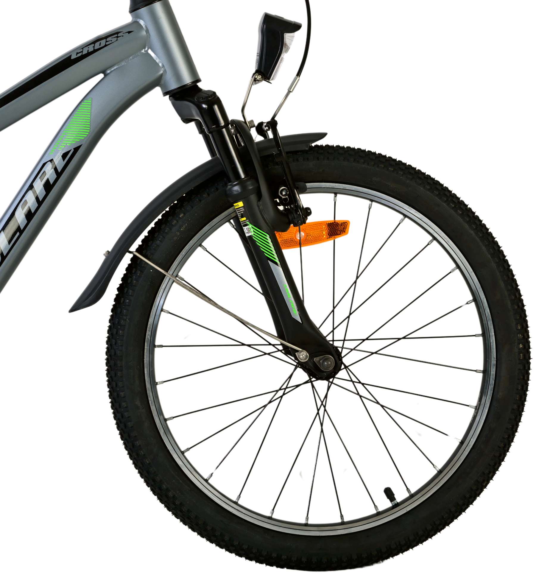 Volare Cross Kinderfiets - Jongens - 20 inch - donker Grijs 3 Volare Cross Kinderfiets - Jongens - 20 inch - donker Grijs - Afbeelding 3