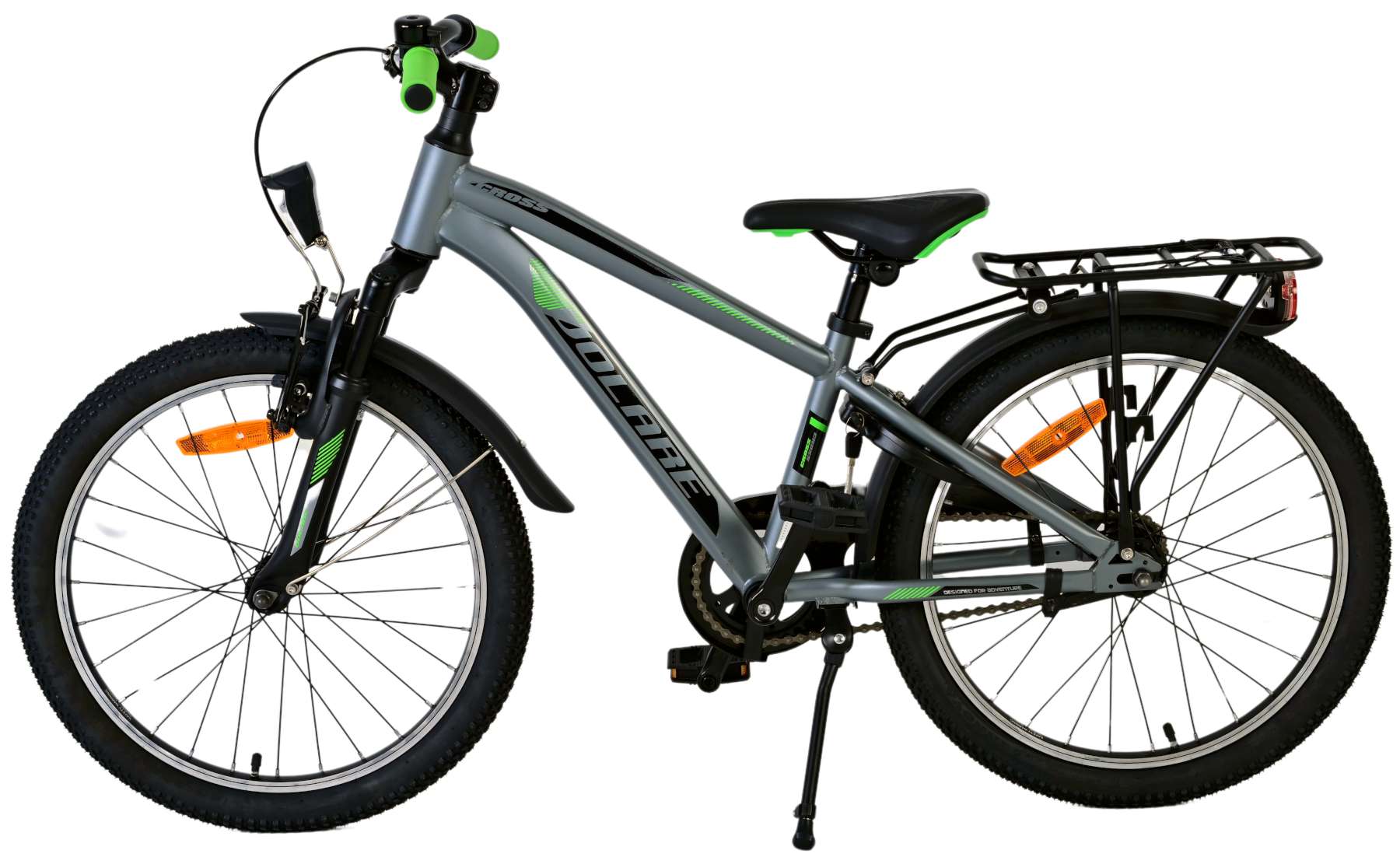 Volare Cross Kinderfiets - Jongens - 20 inch - donker Grijs 8 Volare Cross Kinderfiets - Jongens - 20 inch - donker Grijs - Afbeelding 8