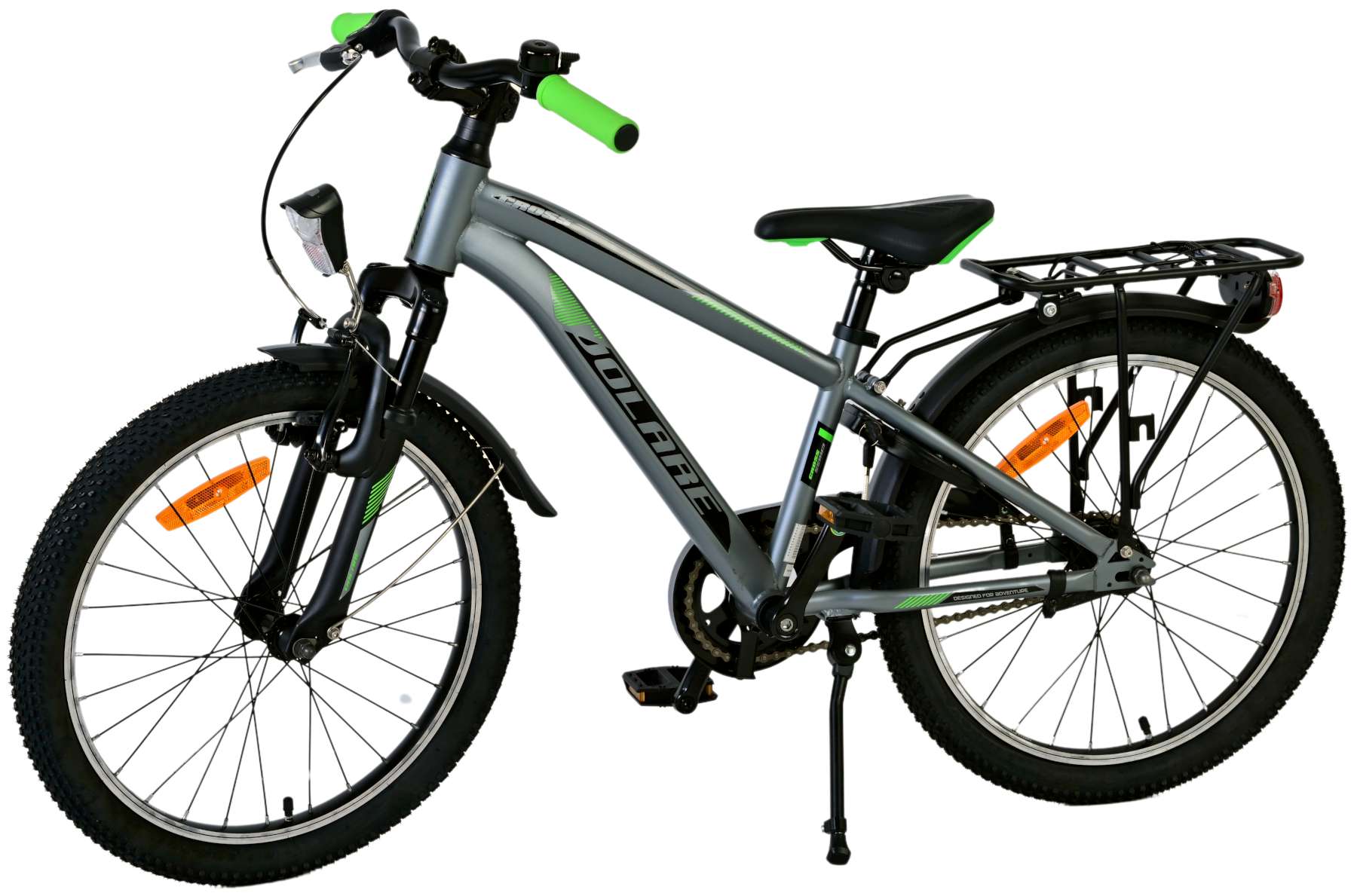 Volare Cross Kinderfiets - Jongens - 20 inch - donker Grijs 9 Volare Cross Kinderfiets - Jongens - 20 inch - donker Grijs - Afbeelding 9