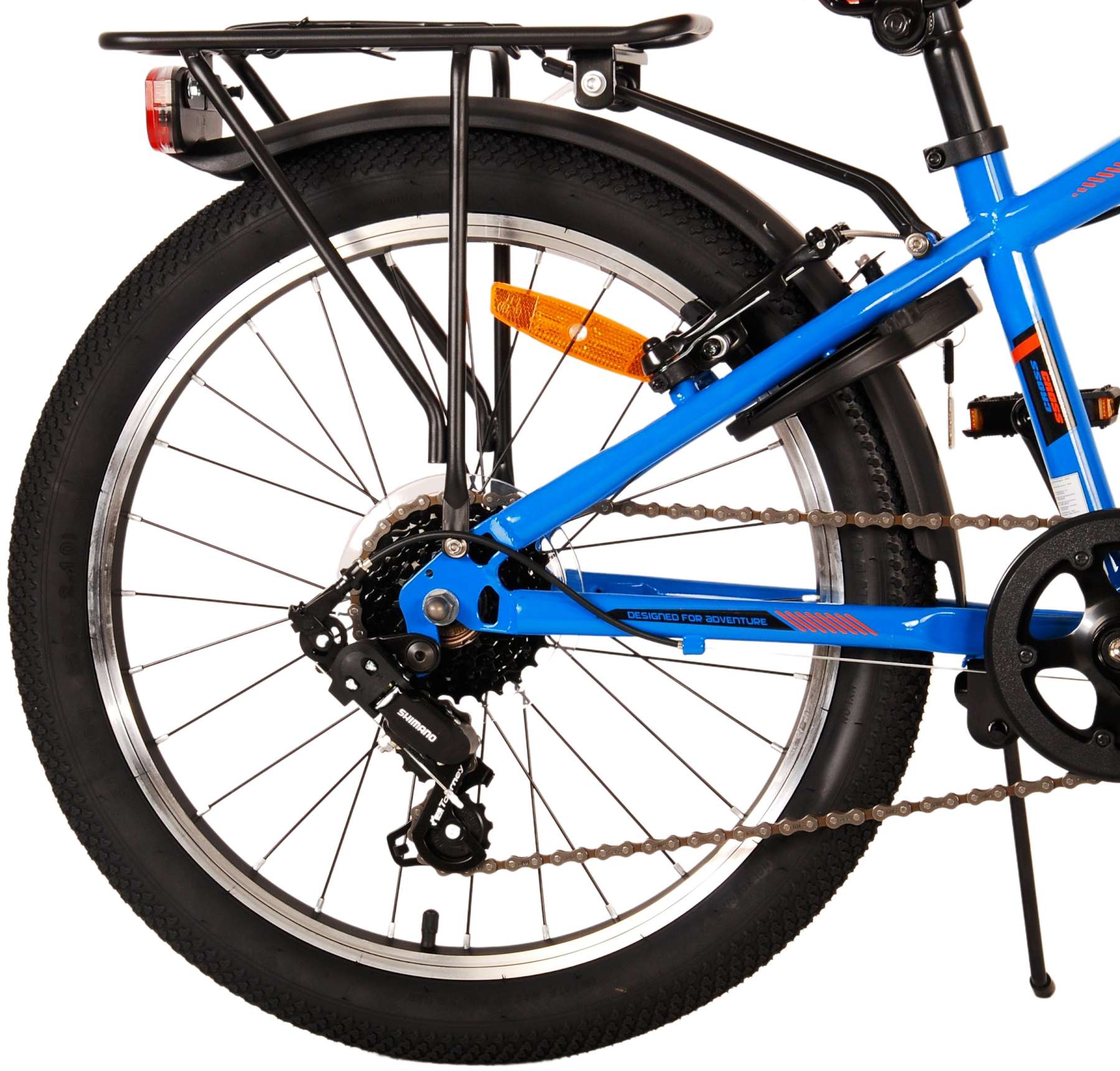 Volare Cross Kinderfiets - Jongens - 20 inch - Blauw - 6 versnellingen 4 Volare Cross Kinderfiets - Jongens - 20 inch - Blauw - 6 versnellingen - Afbeelding 4
