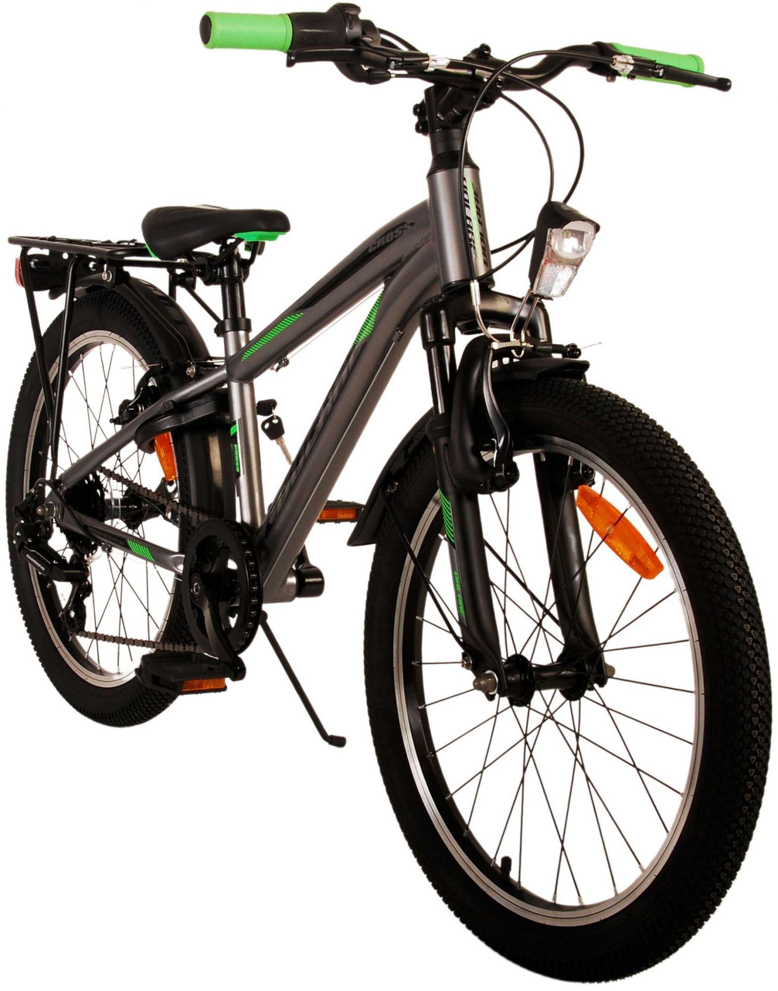 Volare Cross Kinderfiets - Jongens - 20 inch - Grijs - 6 versnellingen 12 Volare Cross Kinderfiets - Jongens - 20 inch - Grijs - 6 versnellingen - Afbeelding 12