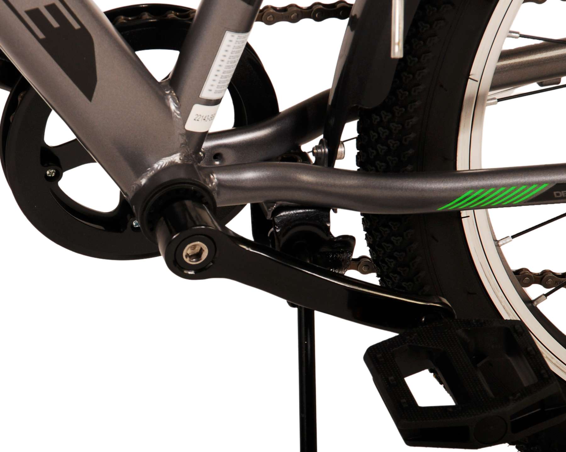 Volare Cross Kinderfiets - Jongens - 20 inch - Grijs - 6 versnellingen 17 Volare Cross Kinderfiets - Jongens - 20 inch - Grijs - 6 versnellingen - Afbeelding 17