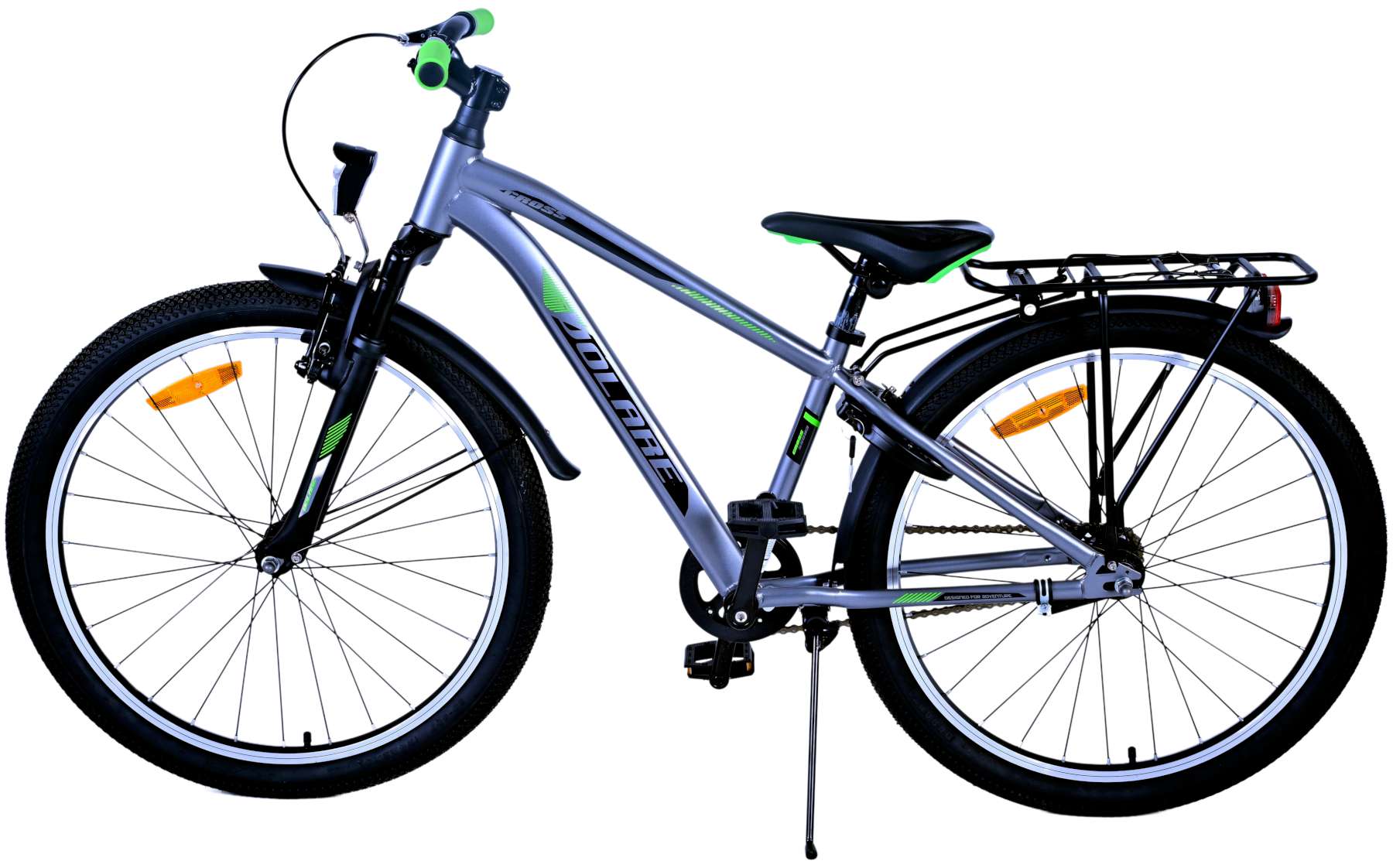 Volare Cross Kinderfiets - Jongens - 24 inch - donker Grijs 14 Volare Cross Kinderfiets - Jongens - 24 inch - donker Grijs - Afbeelding 14