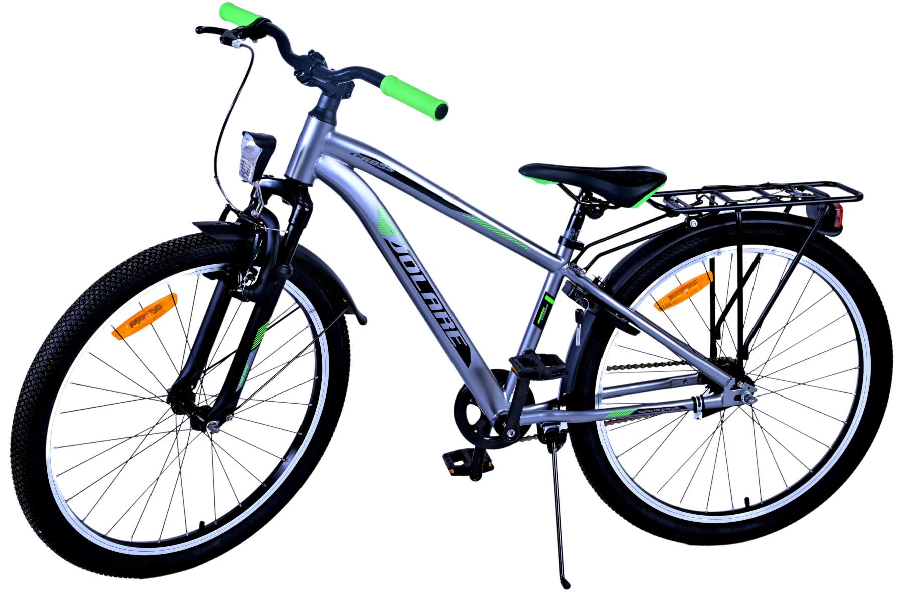 Volare Cross Kinderfiets - Jongens - 24 inch - donker Grijs 15 Volare Cross Kinderfiets - Jongens - 24 inch - donker Grijs - Afbeelding 15