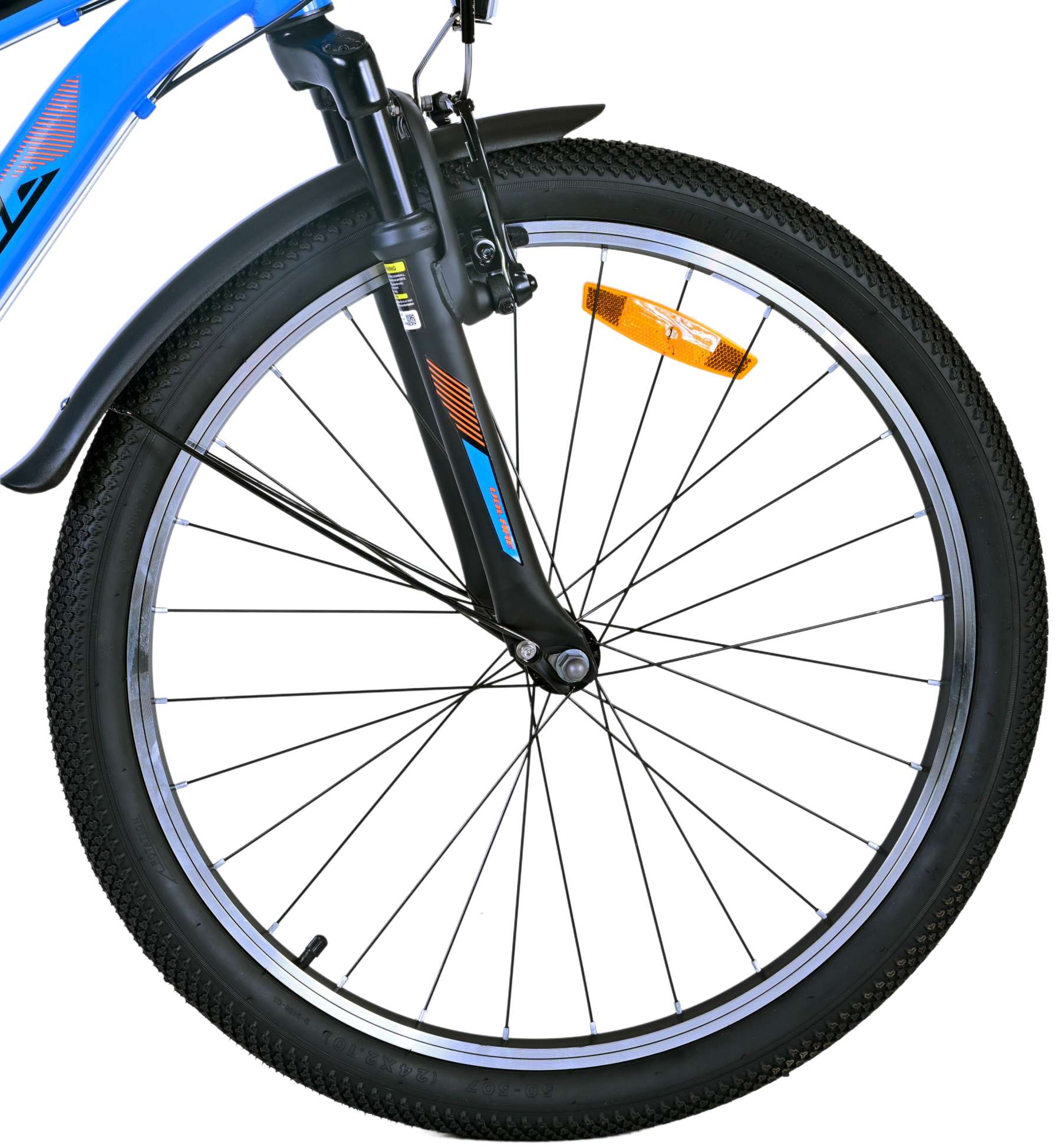 Volare Cross Kinderfiets - Jongens - 24 inch - Blauw - 21 versnellingen - Twee handremmen 5 Volare Cross Kinderfiets - Jongens - 24 inch - Blauw - 21 versnellingen - Twee handremmen - Afbeelding 5