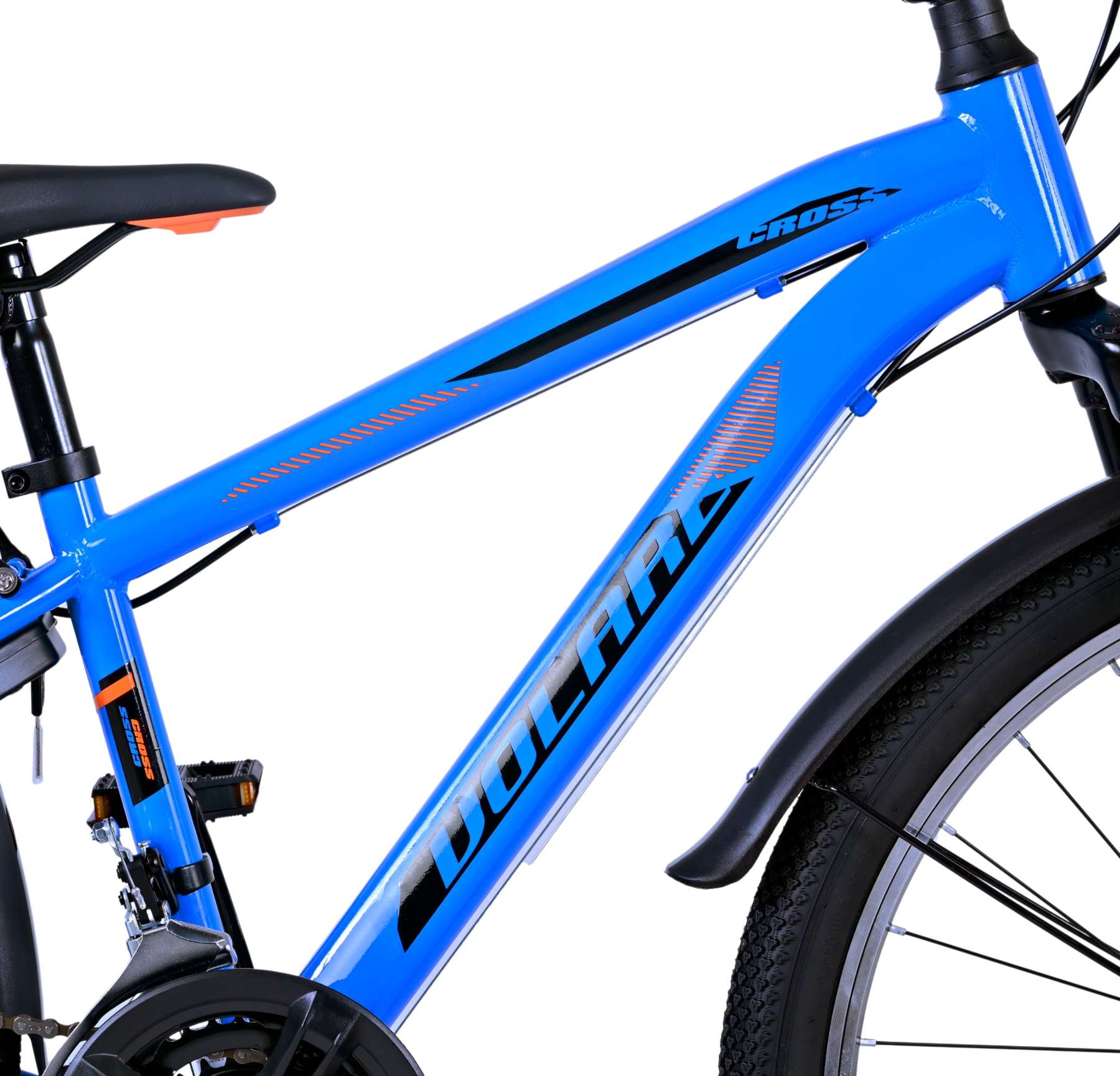 Volare Cross Kinderfiets - Jongens - 24 inch - Blauw - 21 versnellingen - Twee handremmen 7 Volare Cross Kinderfiets - Jongens - 24 inch - Blauw - 21 versnellingen - Twee handremmen - Afbeelding 7