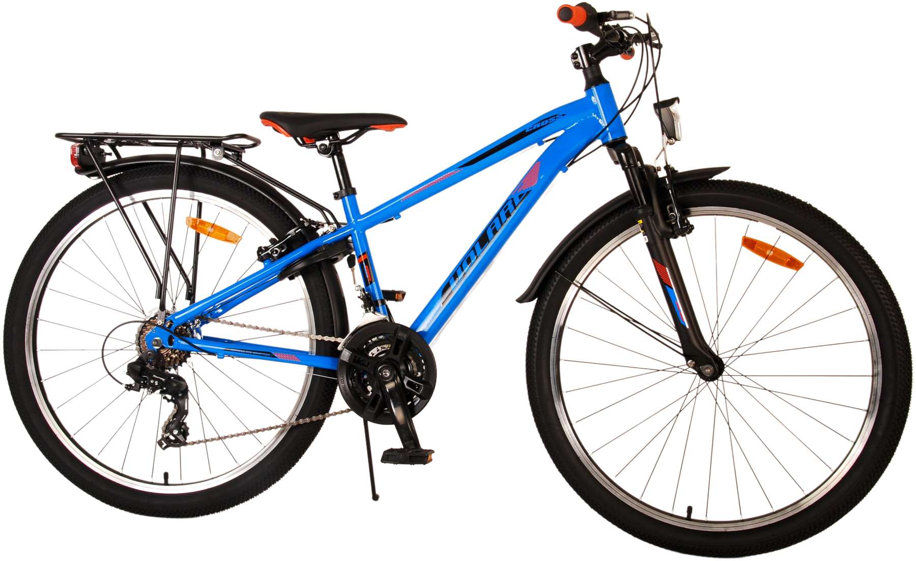 Volare Cross Kinderfiets - Jongens - 26 inch - Blauw - 21 versnellingen - Twee handremmen 11 Volare Cross Kinderfiets - Jongens - 26 inch - Blauw - 21 versnellingen - Twee handremmen - Afbeelding 11