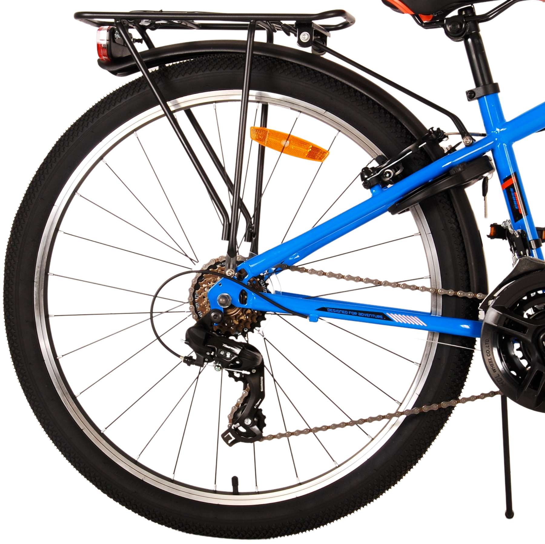 Volare Cross Kinderfiets - Jongens - 26 inch - Blauw - 21 versnellingen - Twee handremmen 9 Volare Cross Kinderfiets - Jongens - 26 inch - Blauw - 21 versnellingen - Twee handremmen - Afbeelding 9