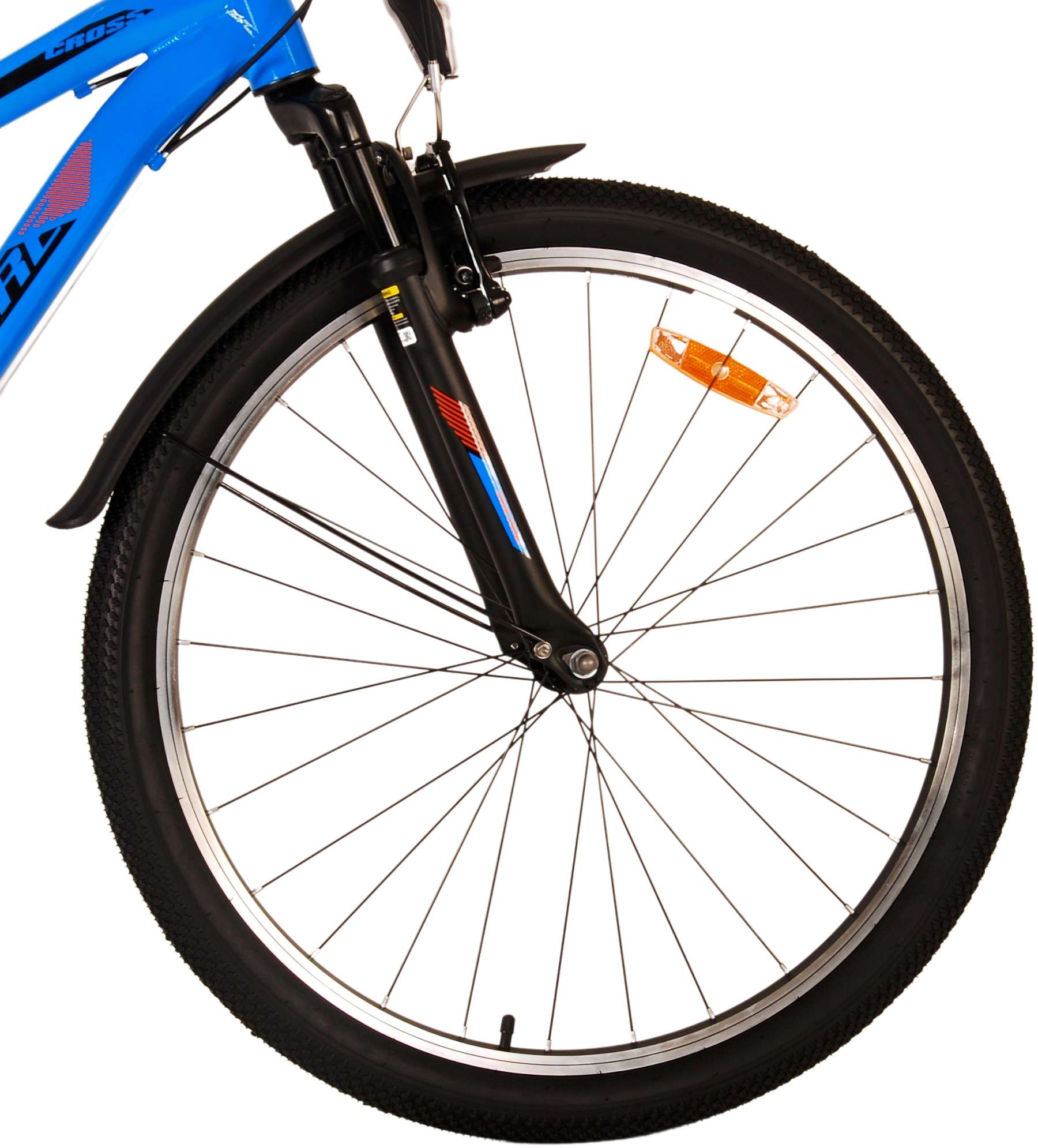 Volare Cross Kinderfiets - Jongens - 26 inch - Blauw - 21 versnellingen - Twee handremmen 8 Volare Cross Kinderfiets - Jongens - 26 inch - Blauw - 21 versnellingen - Twee handremmen - Afbeelding 8