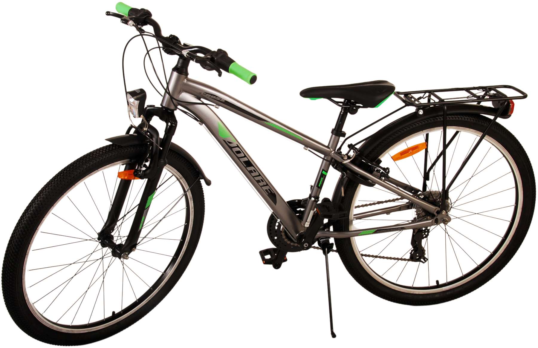Volare Cross Kinderfiets - Jongens - 26 inch - Grijs - 21 versnellingen - Twee handremmen 16 Volare Cross Kinderfiets - Jongens - 26 inch - Grijs - 21 versnellingen - Twee handremmen - Afbeelding 16