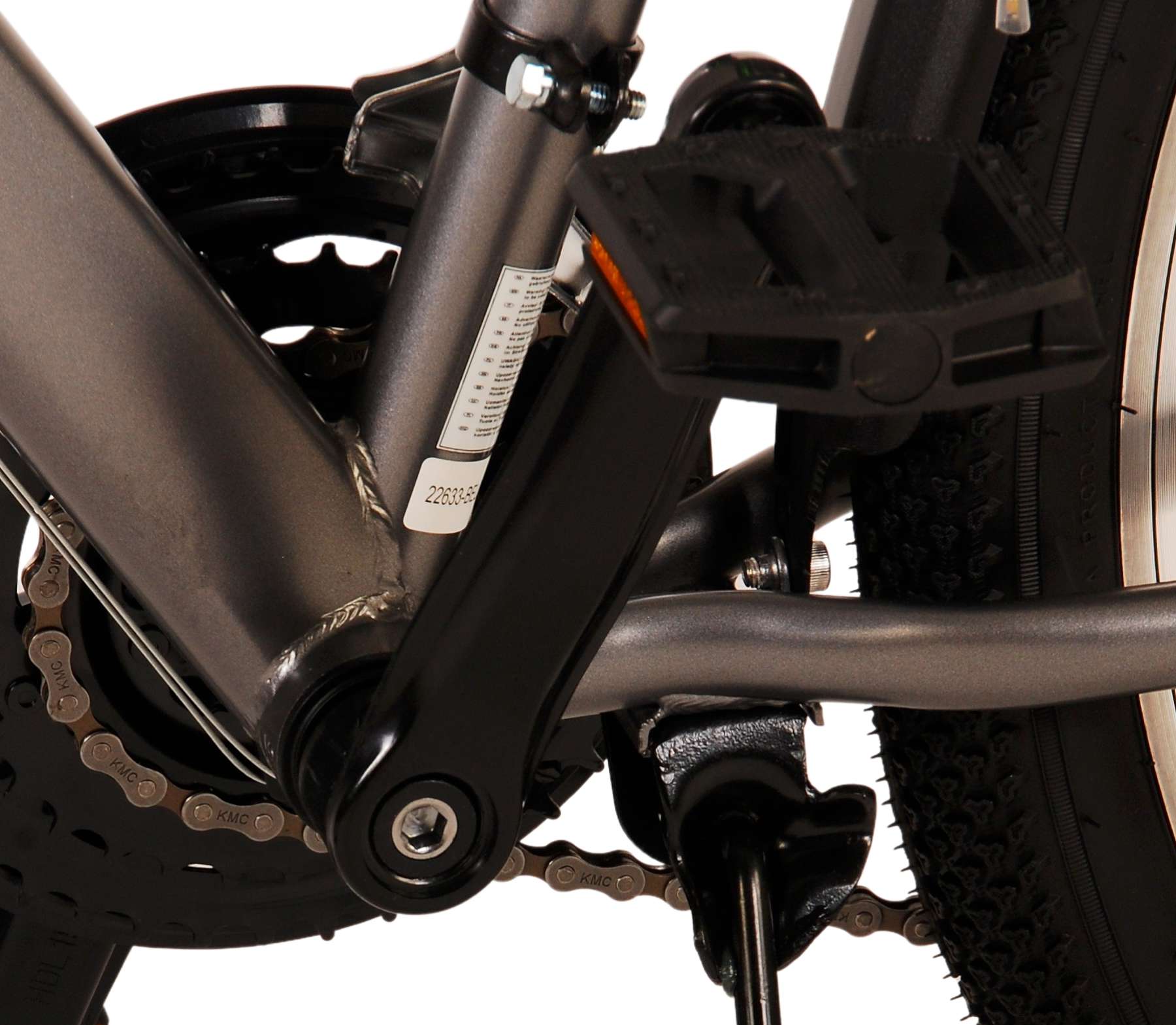 Volare Cross Kinderfiets - Jongens - 26 inch - Grijs - 21 versnellingen - Twee handremmen 17 Volare Cross Kinderfiets - Jongens - 26 inch - Grijs - 21 versnellingen - Twee handremmen - Afbeelding 17