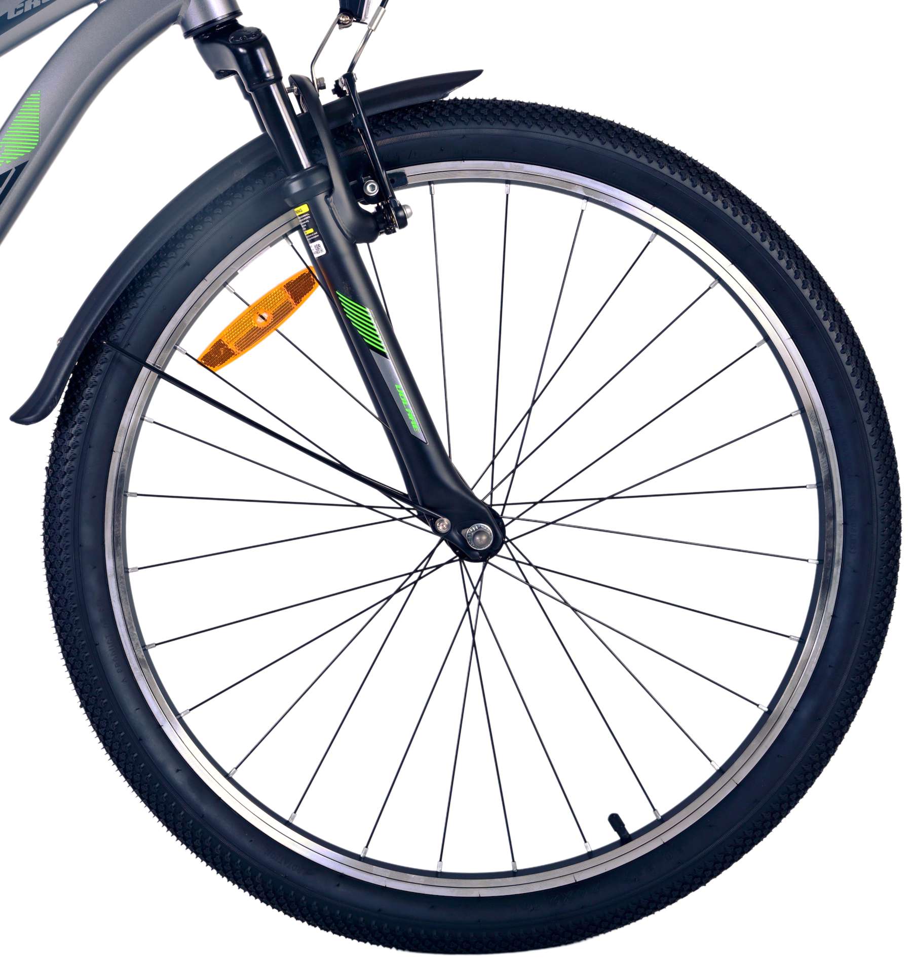 Volare Cross Kinderfiets - Jongens - 26 inch - Grijs 11 Volare Cross Kinderfiets - Jongens - 26 inch - Grijs - Afbeelding 11