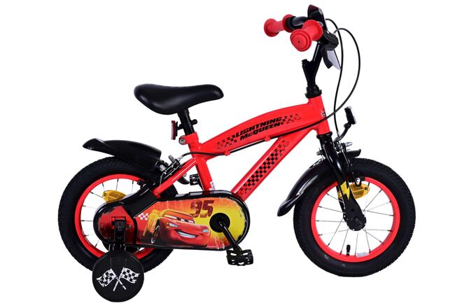 Disney Cars Kinderfiets - Jongens - 12 inch - Twee handremmen 1 Disney Cars Kinderfiets - Jongens - 12 inch - Twee handremmen