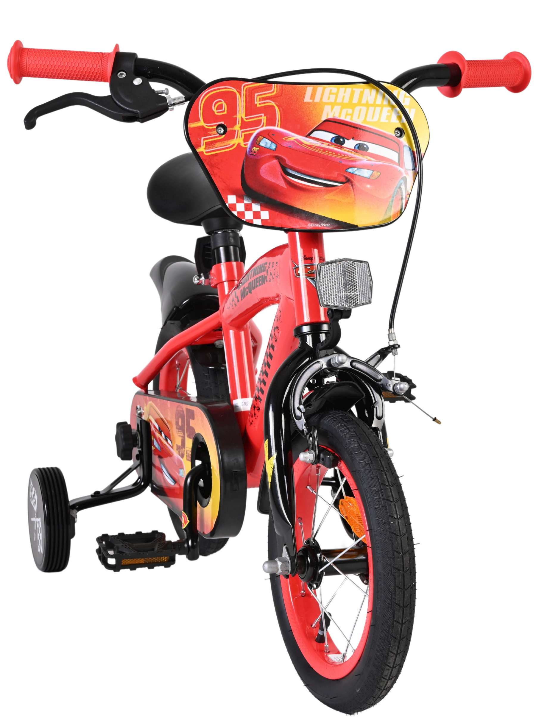 Disney Cars Kinderfiets - Jongens - 12 inch - Rood 5 Disney Cars Kinderfiets - Jongens - 12 inch - Rood - Afbeelding 5