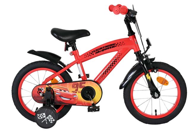 Disney Cars Kinderfiets - Jongens - 14 inch - Rood 1 Disney Cars Kinderfiets - Jongens - 14 inch - Rood