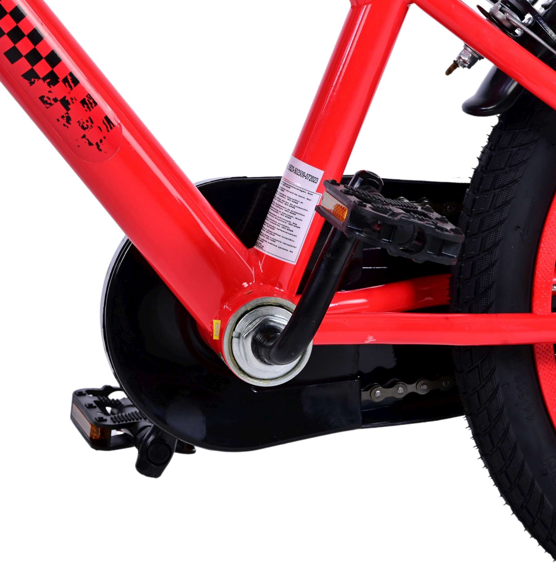 Disney Cars Kinderfiets - Jongens - 16 inch - Rood - Twee handremmen 3 Disney Cars Kinderfiets - Jongens - 16 inch - Rood - Twee handremmen - Afbeelding 3