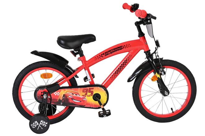 Disney Cars Kinderfiets - Jongens - 16 inch - Rood 1 Disney Cars Kinderfiets - Jongens - 16 inch - Rood