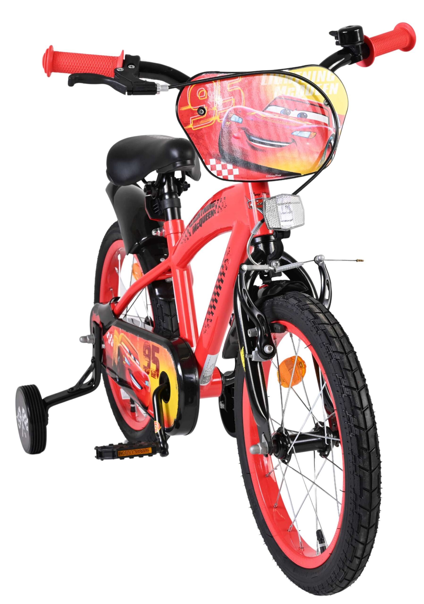 Disney Cars Kinderfiets - Jongens - 16 inch - Rood 5 Disney Cars Kinderfiets - Jongens - 16 inch - Rood - Afbeelding 5
