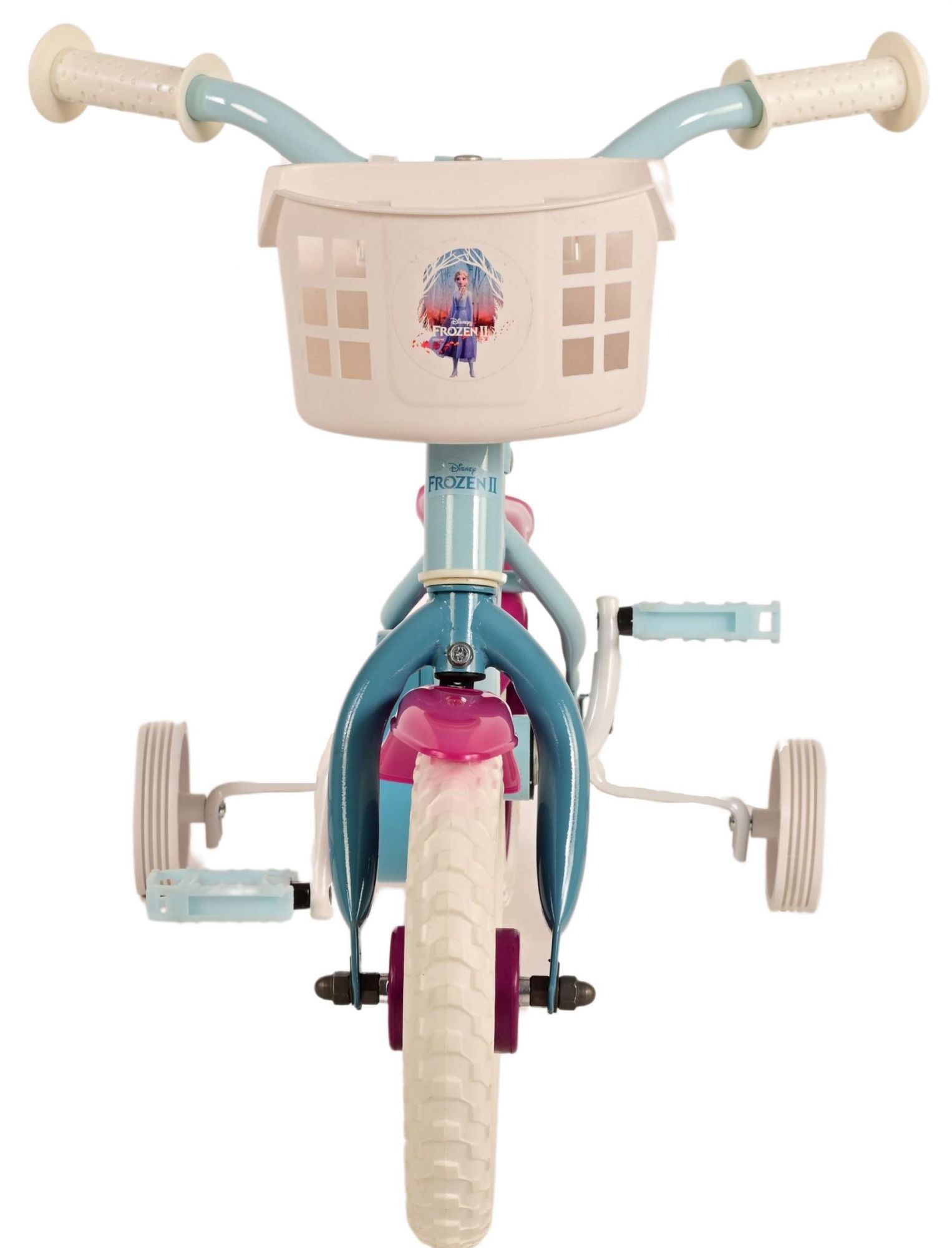 Disney Frozen 2 Kinderfiets - Meisjes - 10 inch - Blauw/Paars - Doortrapper 5 Disney Frozen 2 Kinderfiets - Meisjes - 10 inch - Blauw/Paars - Doortrapper - Afbeelding 5