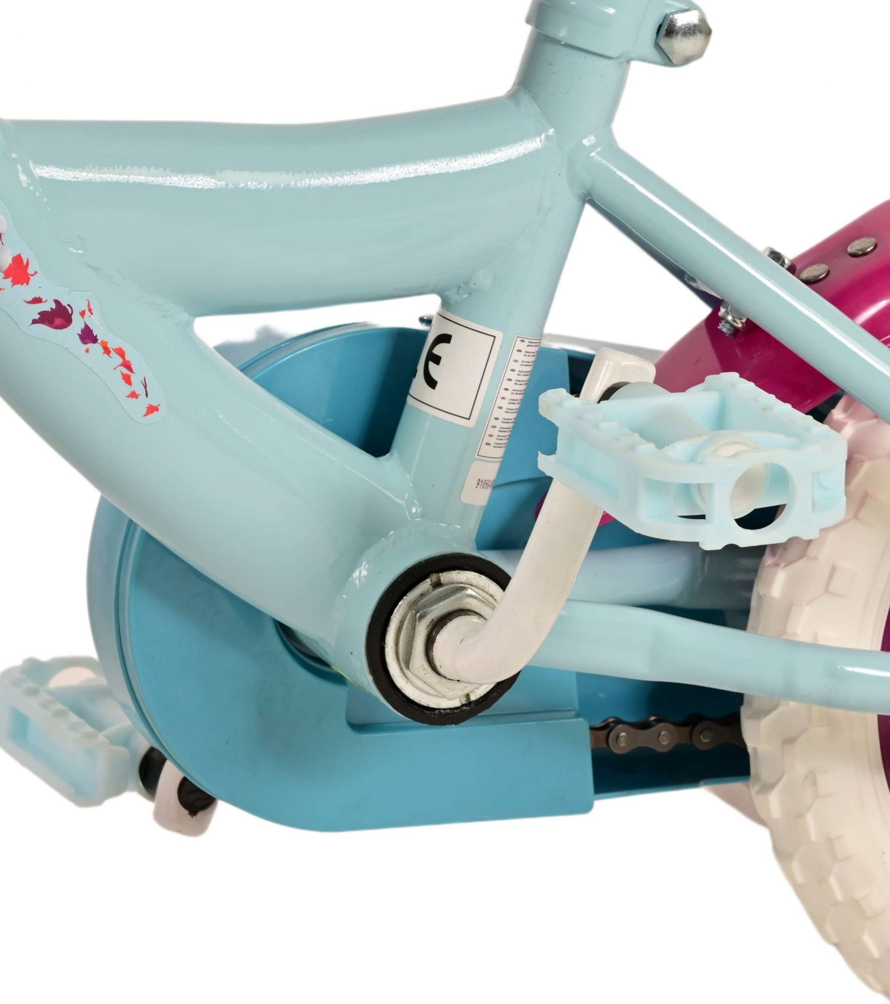 Disney Frozen 2 Kinderfiets - Meisjes - 10 inch - Blauw/Paars - Doortrapper 3 Disney Frozen 2 Kinderfiets - Meisjes - 10 inch - Blauw/Paars - Doortrapper - Afbeelding 3