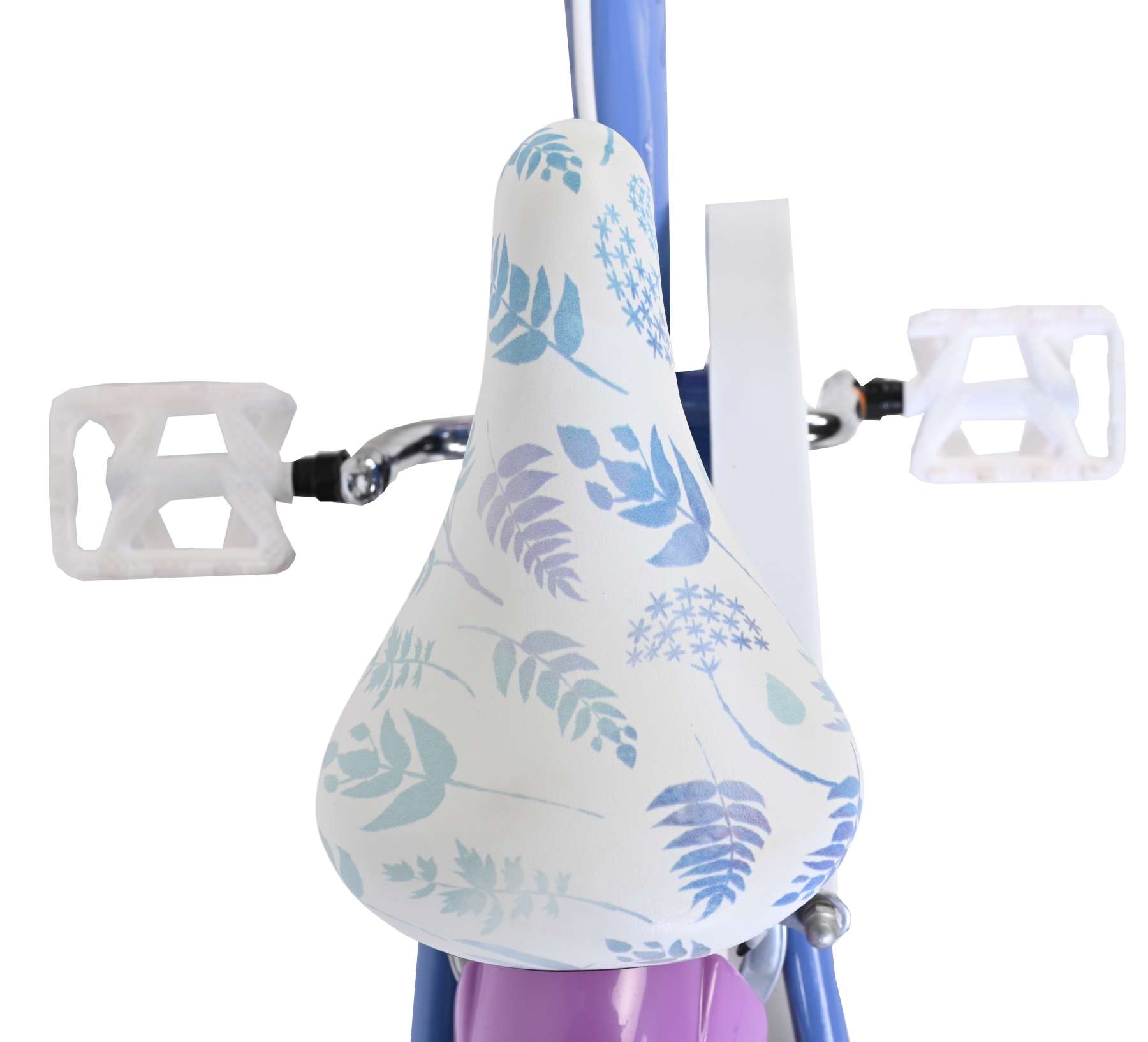 Disney Frozen 2 Kinderfiets - Meisjes - 12 inch - Blauw/Paars - Twee handremmen 4 Disney Frozen 2 Kinderfiets - Meisjes - 12 inch - Blauw/Paars - Twee handremmen - Afbeelding 4