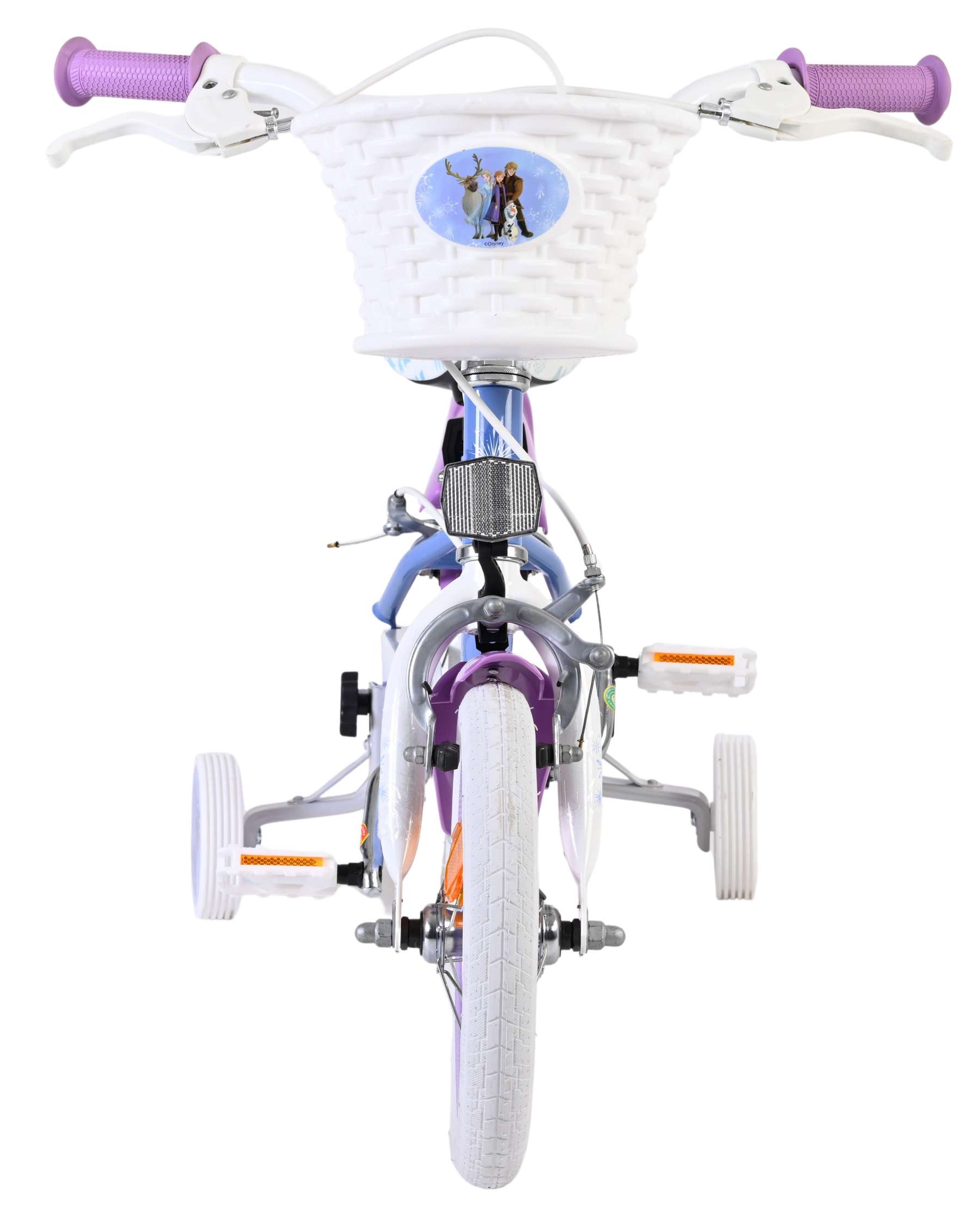 Disney Frozen 2 Kinderfiets - Meisjes - 12 inch - Blauw/Paars - Twee handremmen 6 Disney Frozen 2 Kinderfiets - Meisjes - 12 inch - Blauw/Paars - Twee handremmen - Afbeelding 6