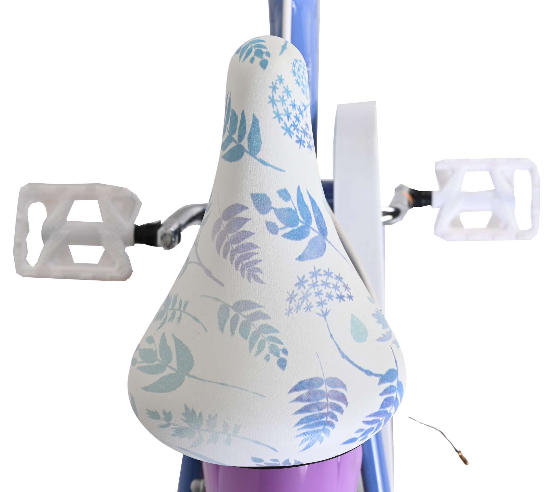 Disney Frozen 2 Kinderfiets - Meisjes - 14 inch - Blauw/Paars - Twee handremmen 4 Disney Frozen 2 Kinderfiets - Meisjes - 14 inch - Blauw/Paars - Twee handremmen - Afbeelding 4