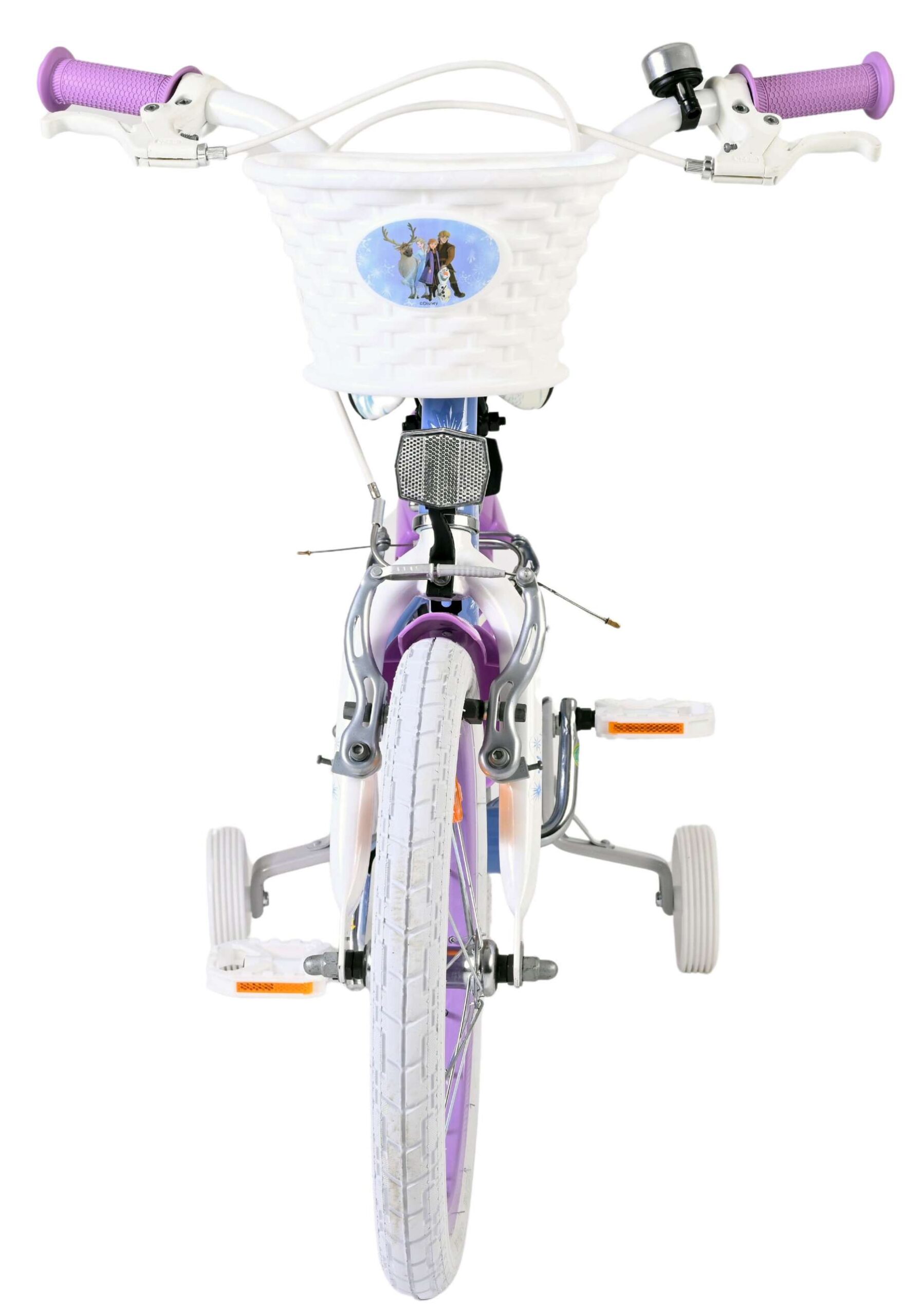 Disney Frozen 2 Kinderfiets - Meisjes - 16 inch - Blauw/Paars - Twee handremmen 6 Disney Frozen 2 Kinderfiets - Meisjes - 16 inch - Blauw/Paars - Twee handremmen - Afbeelding 6