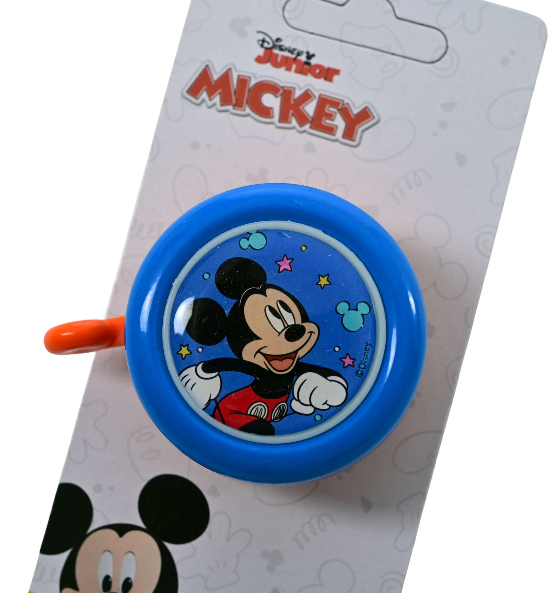 Disney Mickey Mouse Fietsbel - Jongens - Blauw Oranje 2 Disney Mickey Mouse Fietsbel - Jongens - Blauw Oranje - Afbeelding 2