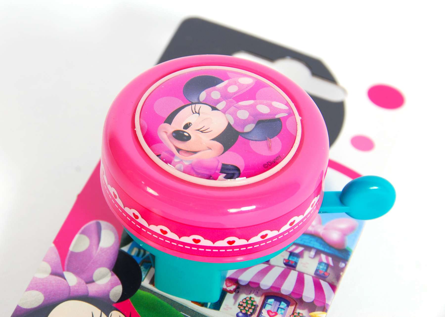 Disney Minnie Bow-Tique Fietsbel - Meisjes - Roze 2 Disney Minnie Bow-Tique Fietsbel - Meisjes - Roze - Afbeelding 2