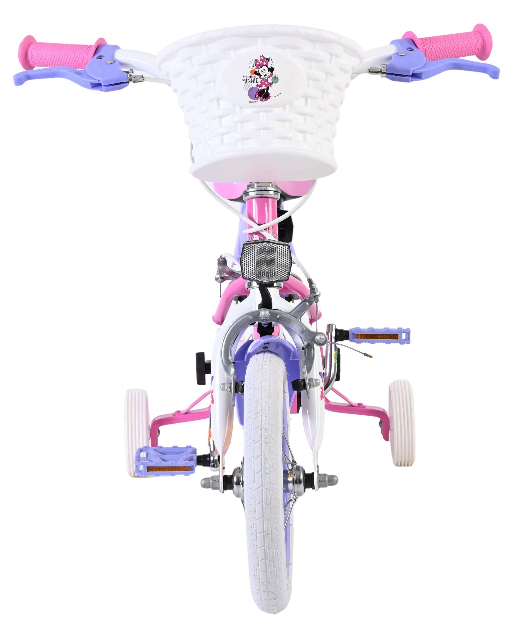 Disney Minnie Cutest Ever! Kinderfiets - Meisjes - 12 inch - Roze - Twee handremmen 6 Disney Minnie Cutest Ever! Kinderfiets - Meisjes - 12 inch - Roze - Twee handremmen - Afbeelding 6