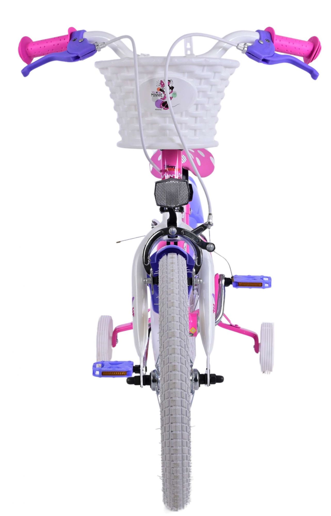 Disney Minnie Kinderfiets - Meisjes - 16 inch - Roze - Twee handremmen 5 Disney Minnie Kinderfiets - Meisjes - 16 inch - Roze - Twee handremmen - Afbeelding 5