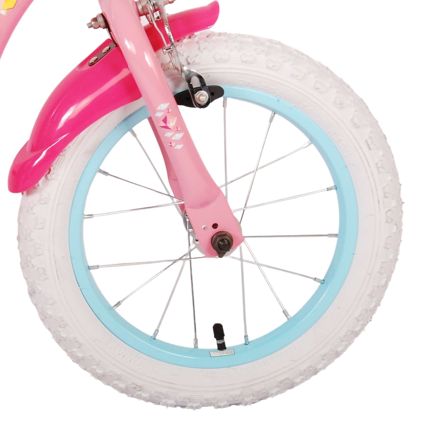 Disney Princess Kinderfiets - Meisjes - 14 inch - Roze 5 Disney Princess Kinderfiets - Meisjes - 14 inch - Roze - Afbeelding 5