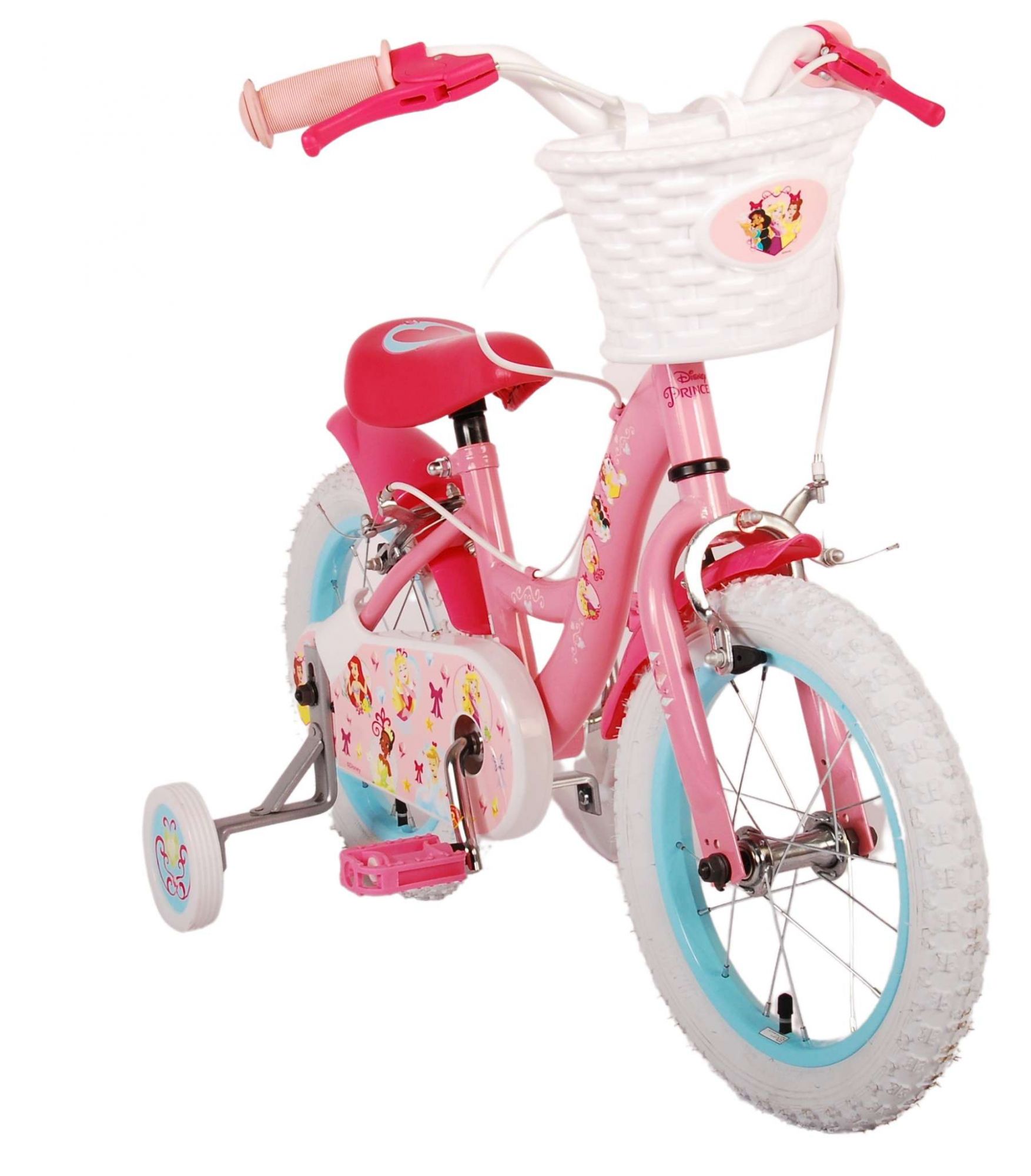 Disney Princess Kinderfiets - Meisjes - 14 inch - Roze 10 Disney Princess Kinderfiets - Meisjes - 14 inch - Roze - Afbeelding 10