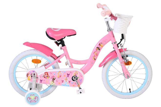 Disney Princess Kinderfiets - Meisjes - 16 inch - Roze 1 Disney Princess Kinderfiets - Meisjes - 16 inch - Roze