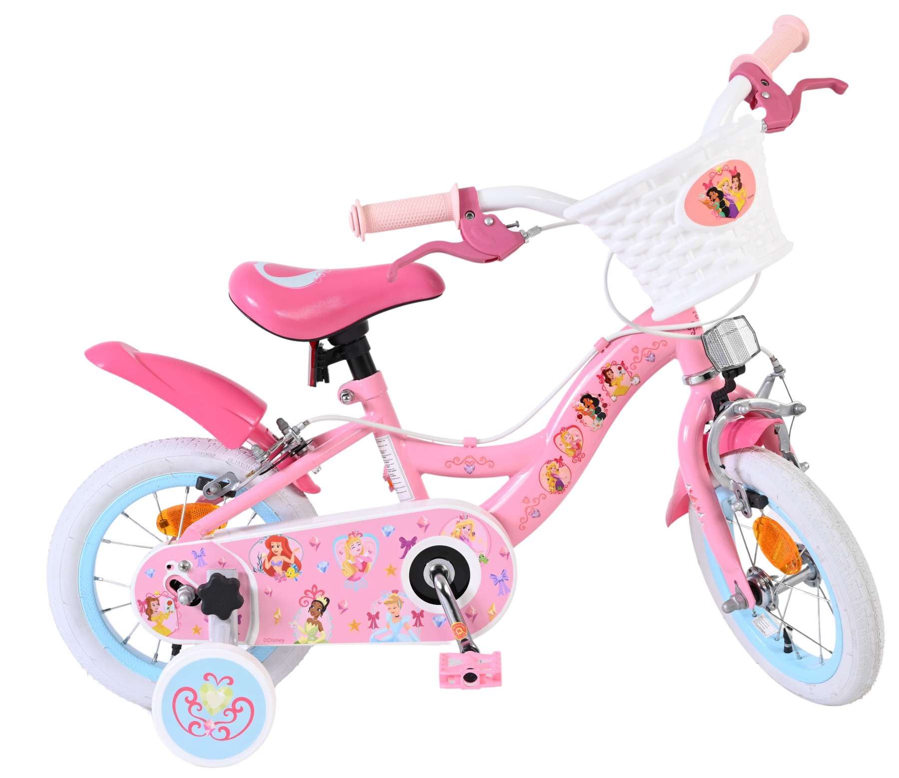 Disney Princess Kinderfiets - Meisjes - 12 inch - Roze - Twee Handremmen 10 Disney Princess Kinderfiets - Meisjes - 12 inch - Roze - Twee Handremmen - Afbeelding 10