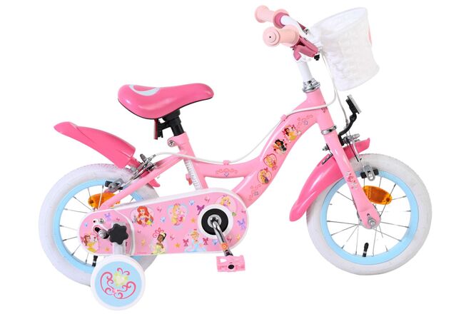 Disney Princess Kinderfiets - Meisjes - 12 inch - Roze - Twee Handremmen 1 Disney Princess Kinderfiets - Meisjes - 12 inch - Roze - Twee Handremmen