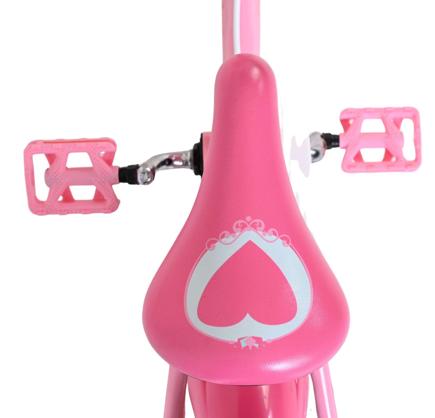 Disney Princess Kinderfiets - Meisjes - 12 inch - Roze - Twee Handremmen 4 Disney Princess Kinderfiets - Meisjes - 12 inch - Roze - Twee Handremmen - Afbeelding 4