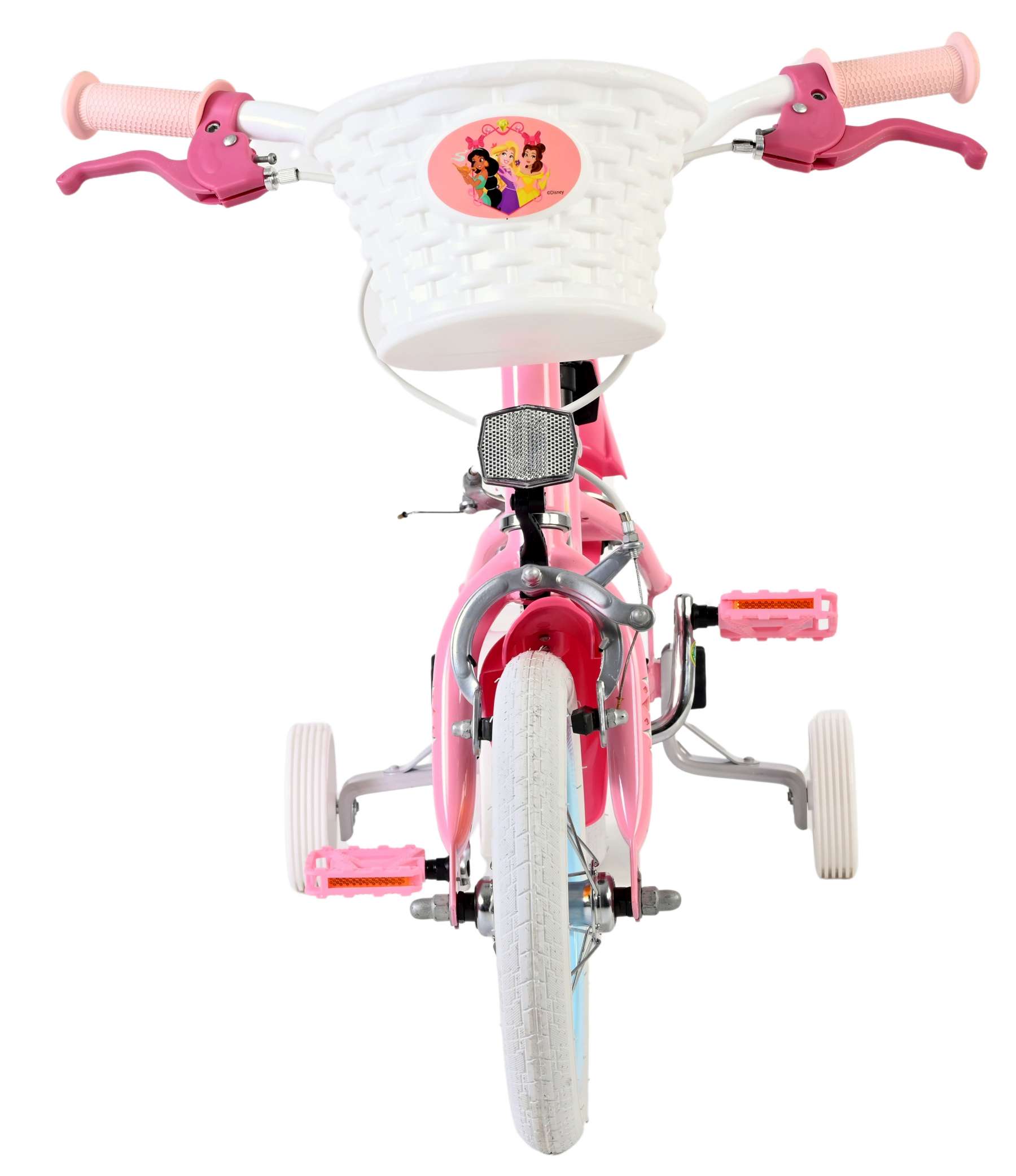 Disney Princess Kinderfiets - Meisjes - 12 inch - Roze - Twee Handremmen 6 Disney Princess Kinderfiets - Meisjes - 12 inch - Roze - Twee Handremmen - Afbeelding 6