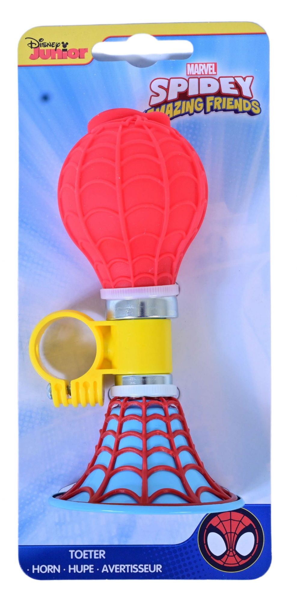 Spidey and his Amazing Friends Fietstoeter - Jongens - Rood Blauw Geel 3 Spidey and his Amazing Friends Fietstoeter - Jongens - Rood Blauw Geel - Afbeelding 3