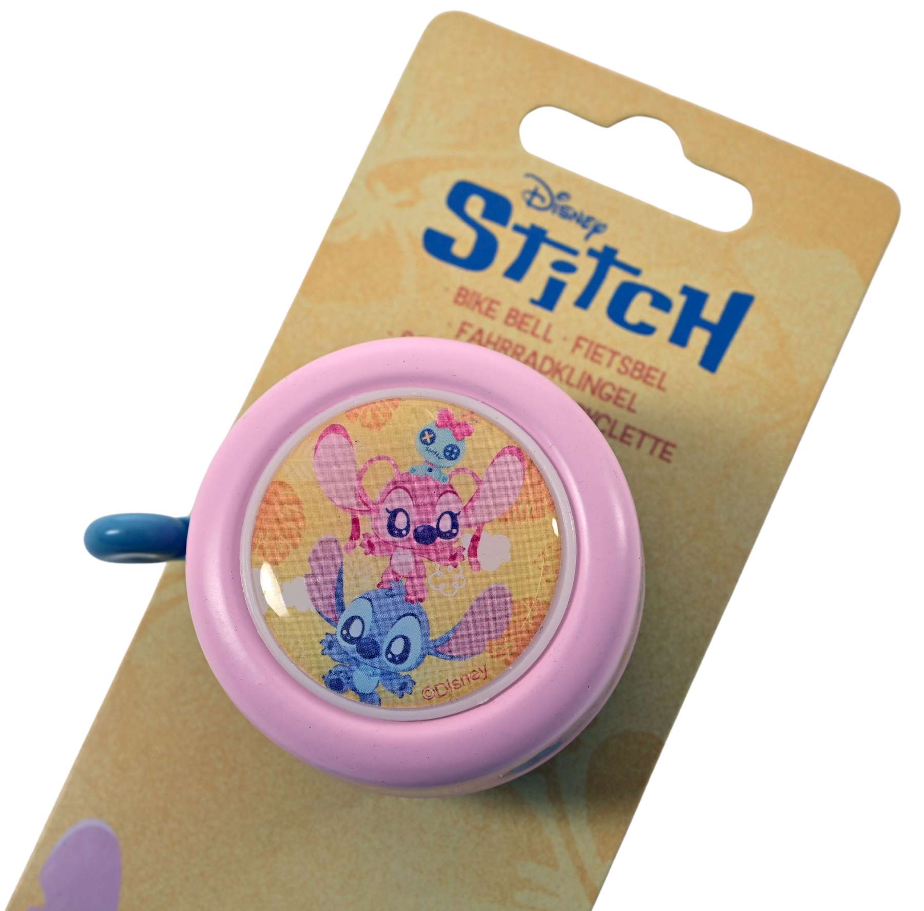 Disney Stitch Fietsbel - Meisjes - Roze 3 Disney Stitch Fietsbel - Meisjes - Roze - Afbeelding 3