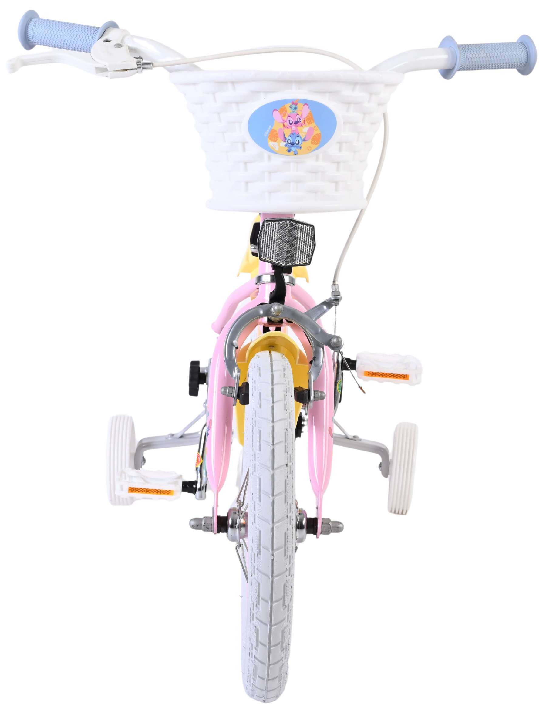 Disney Stitch Kinderfiets - Meisjes - 14 inch - Roze 6 Disney Stitch Kinderfiets - Meisjes - 14 inch - Roze - Afbeelding 6