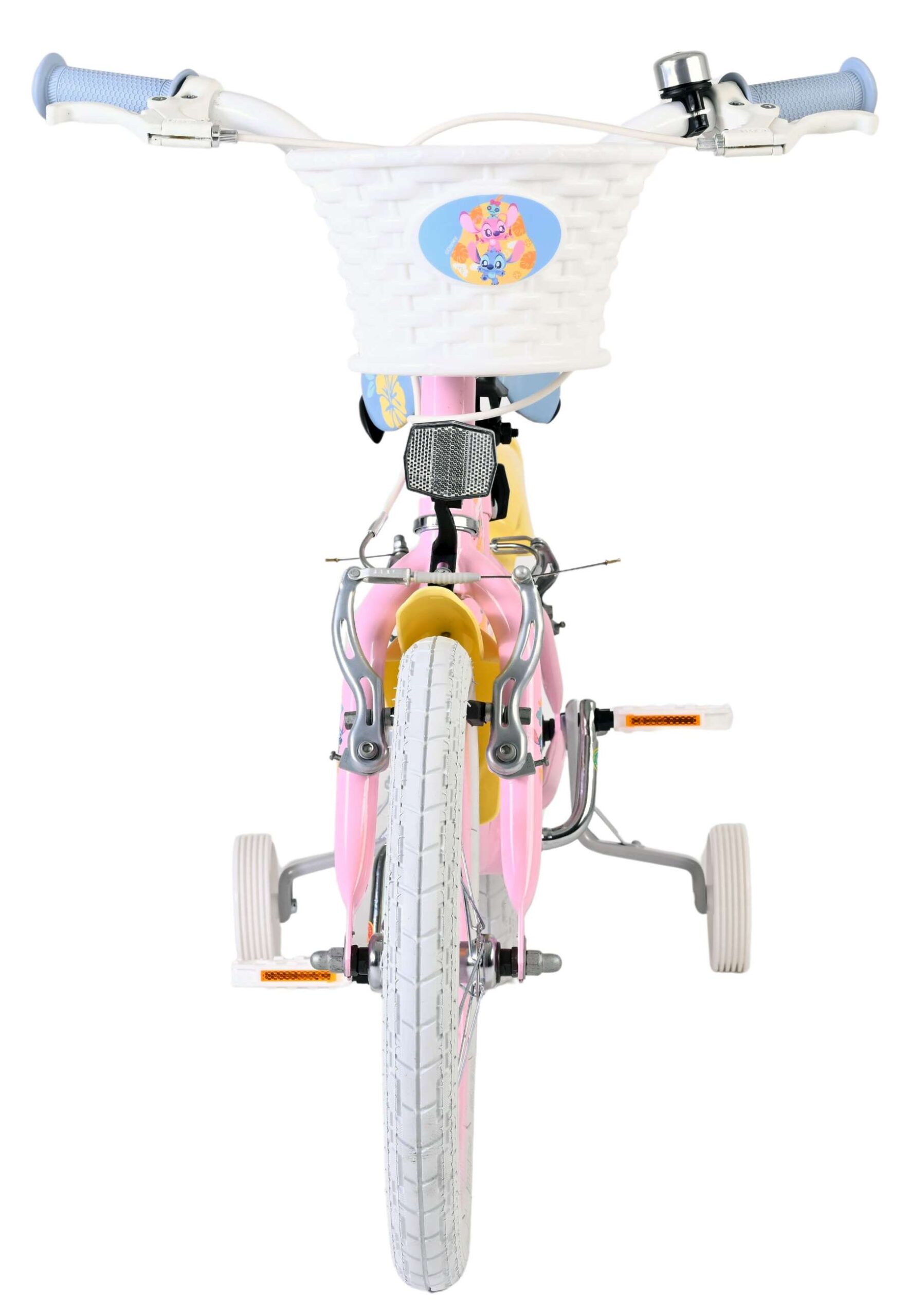 Disney Stitch Kinderfiets - Meisjes - 16 inch - Roze - Twee handremmen 6 Disney Stitch Kinderfiets - Meisjes - 16 inch - Roze - Twee handremmen - Afbeelding 6