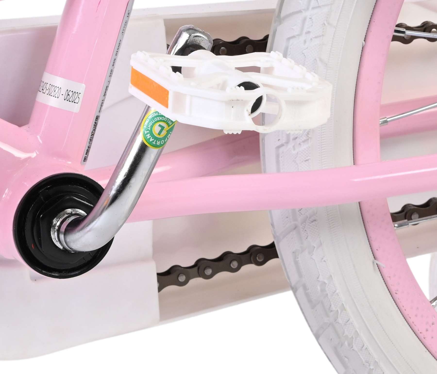 Disney Stitch Kinderfiets - Meisjes - 16 inch - Roze 9 Disney Stitch Kinderfiets - Meisjes - 16 inch - Roze - Afbeelding 9